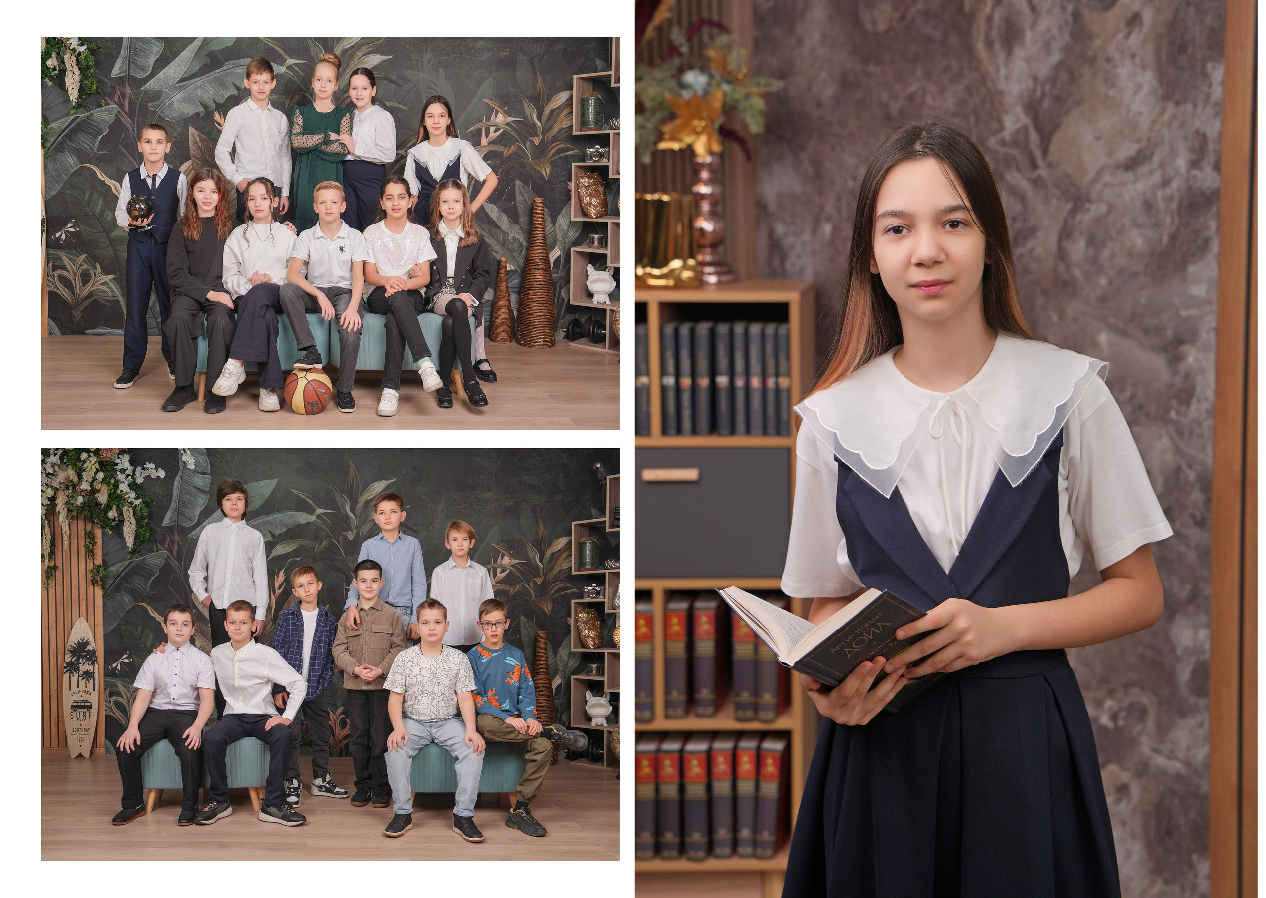 ШКОЛА 42 — 4 «В» класс. Красивый выпускной альбом в Краснодаре