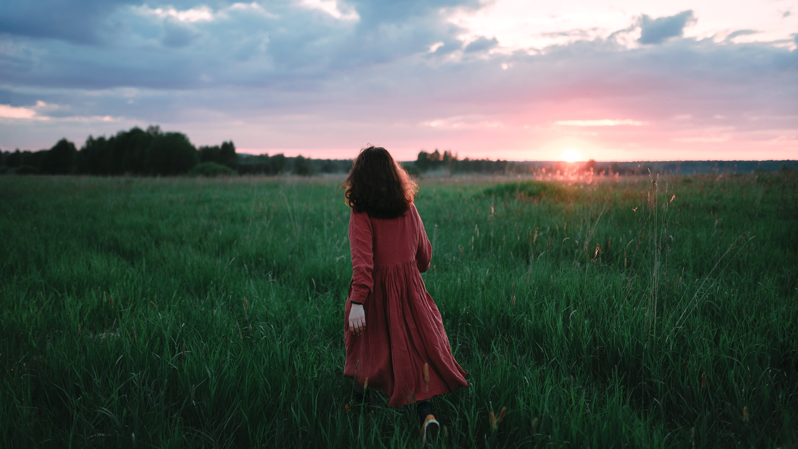 Алый закат. Komonev