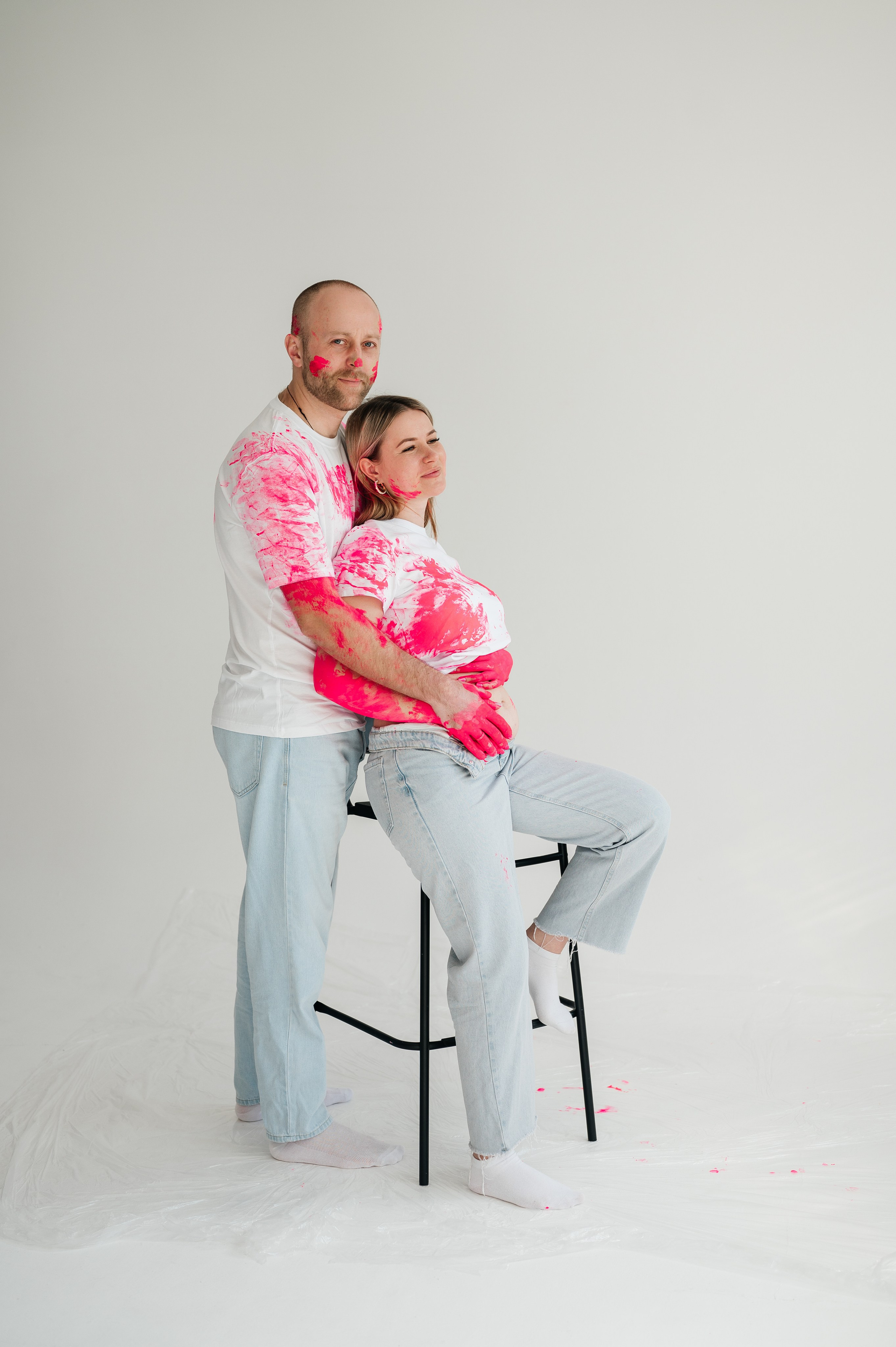 Гендер пати с красками. Свадебный и семейный фотограф в Краснодаре Алина Мельник