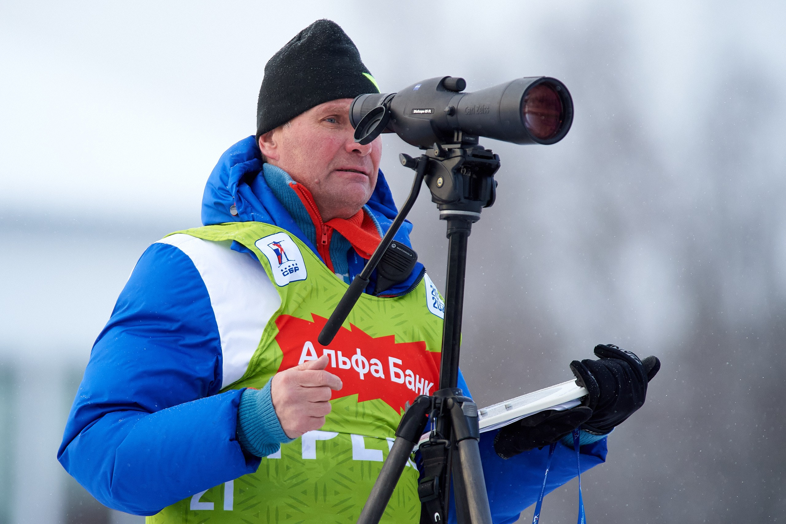 Биатлон. Чемпионат России — 2024/2025, 3-й этап, Ижевск. Спринт. Мужчины. Спортивный репортажный фотограф в Ижевске Сергей Мерзляков