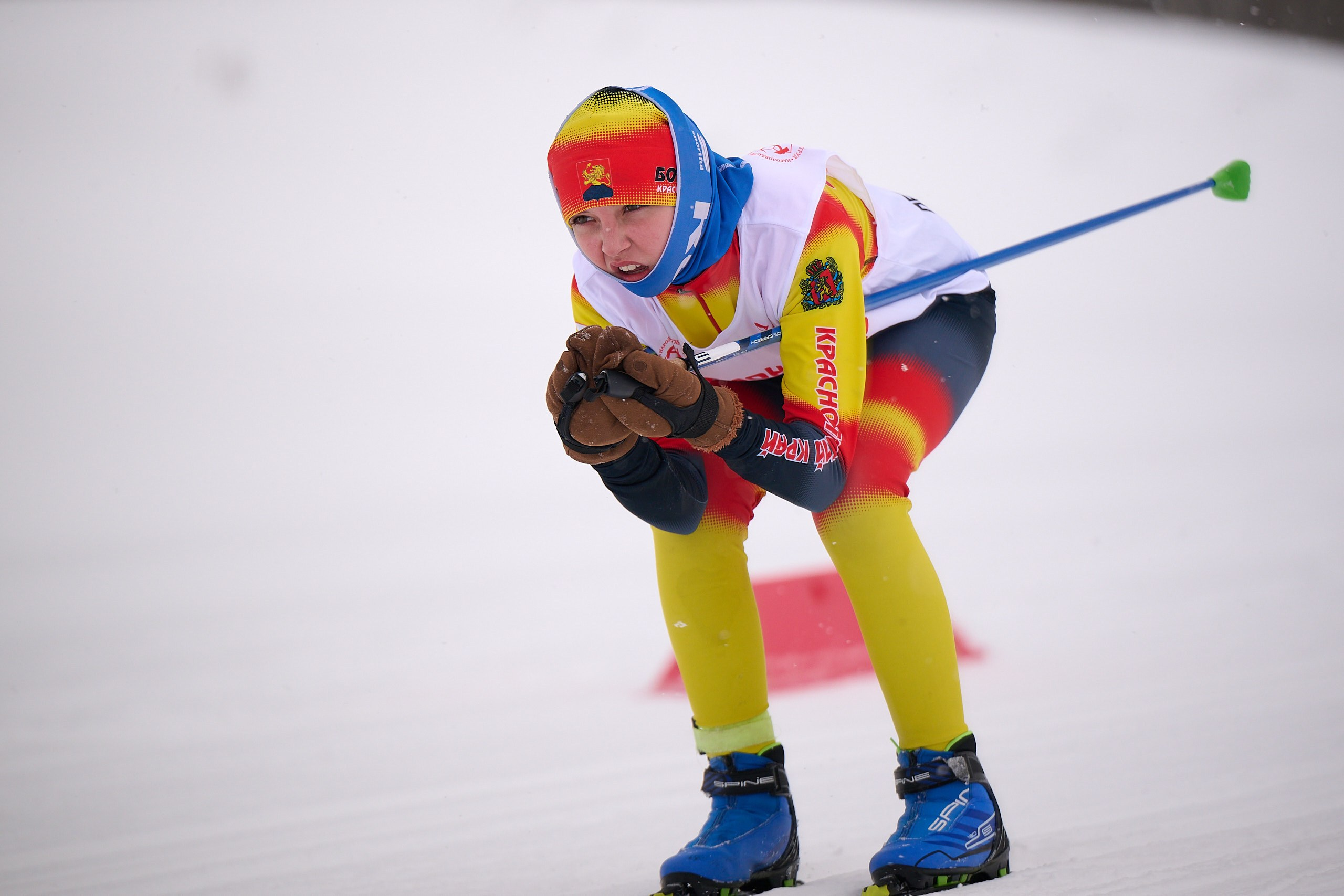 Всероссийские соревнования по лыжным гонкам «Пионерская правда». Ижевс. Спортивный репортажный фотограф в Ижевске Сергей Мерзляков