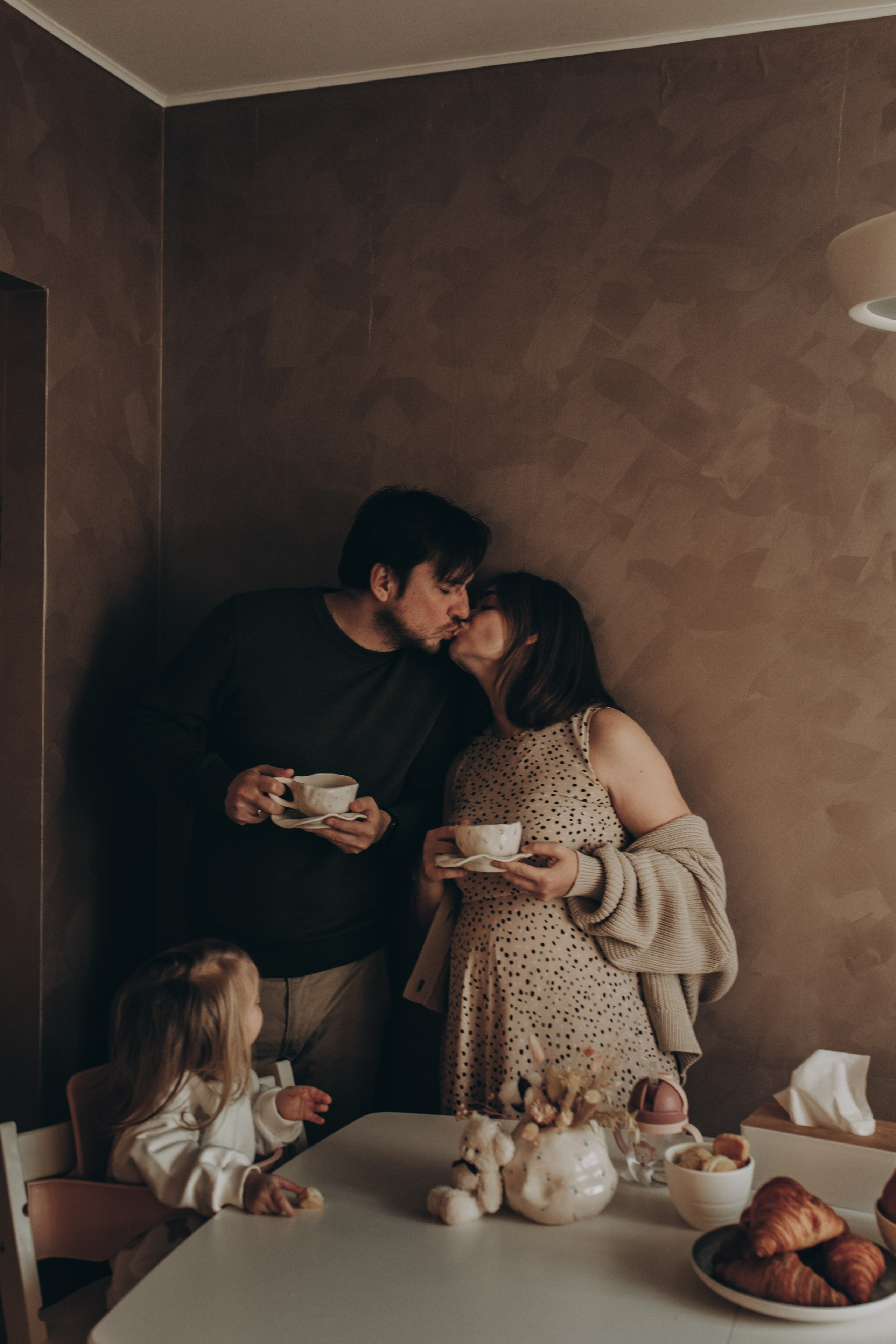 Наташа, Михаил, Вероника. Семейный фотограф Полина Сарина Москва