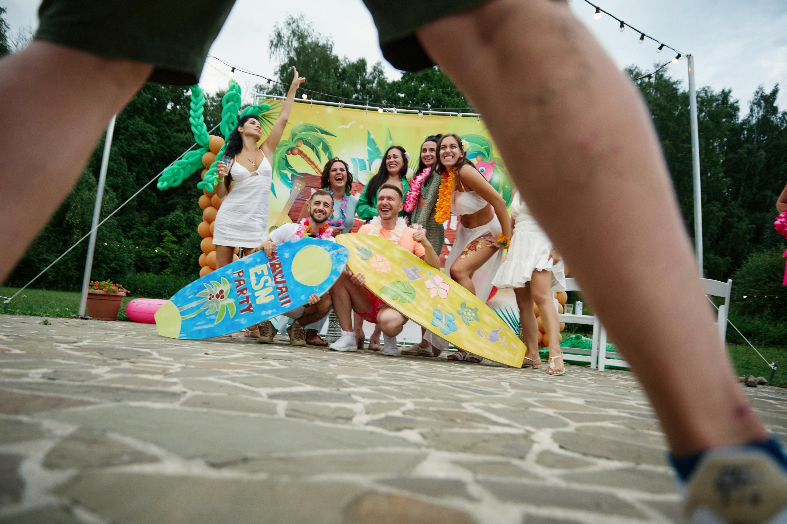 Hawaii party. Другой взгляд на фотографию