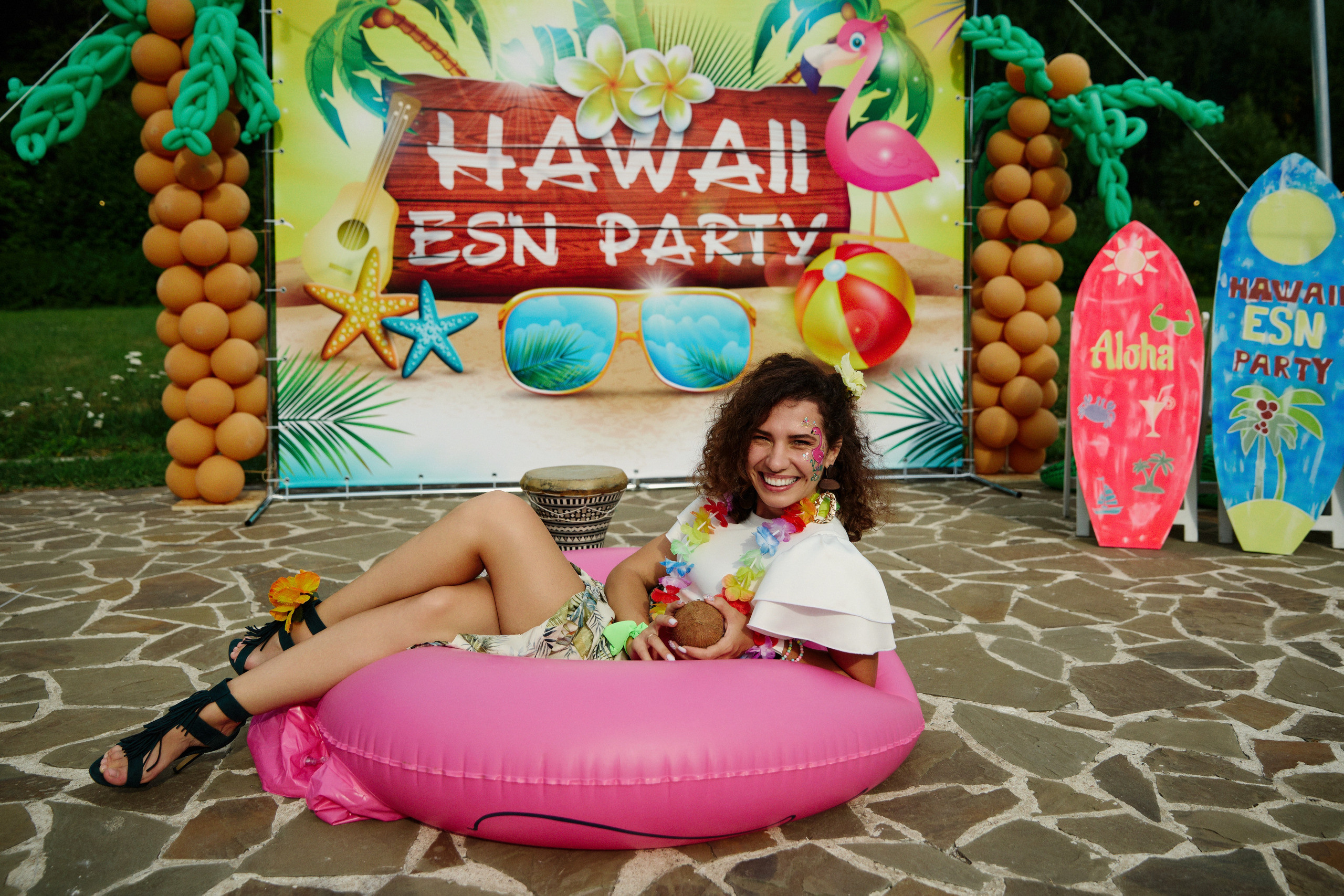 Hawaii party. Другой взгляд на фотографию