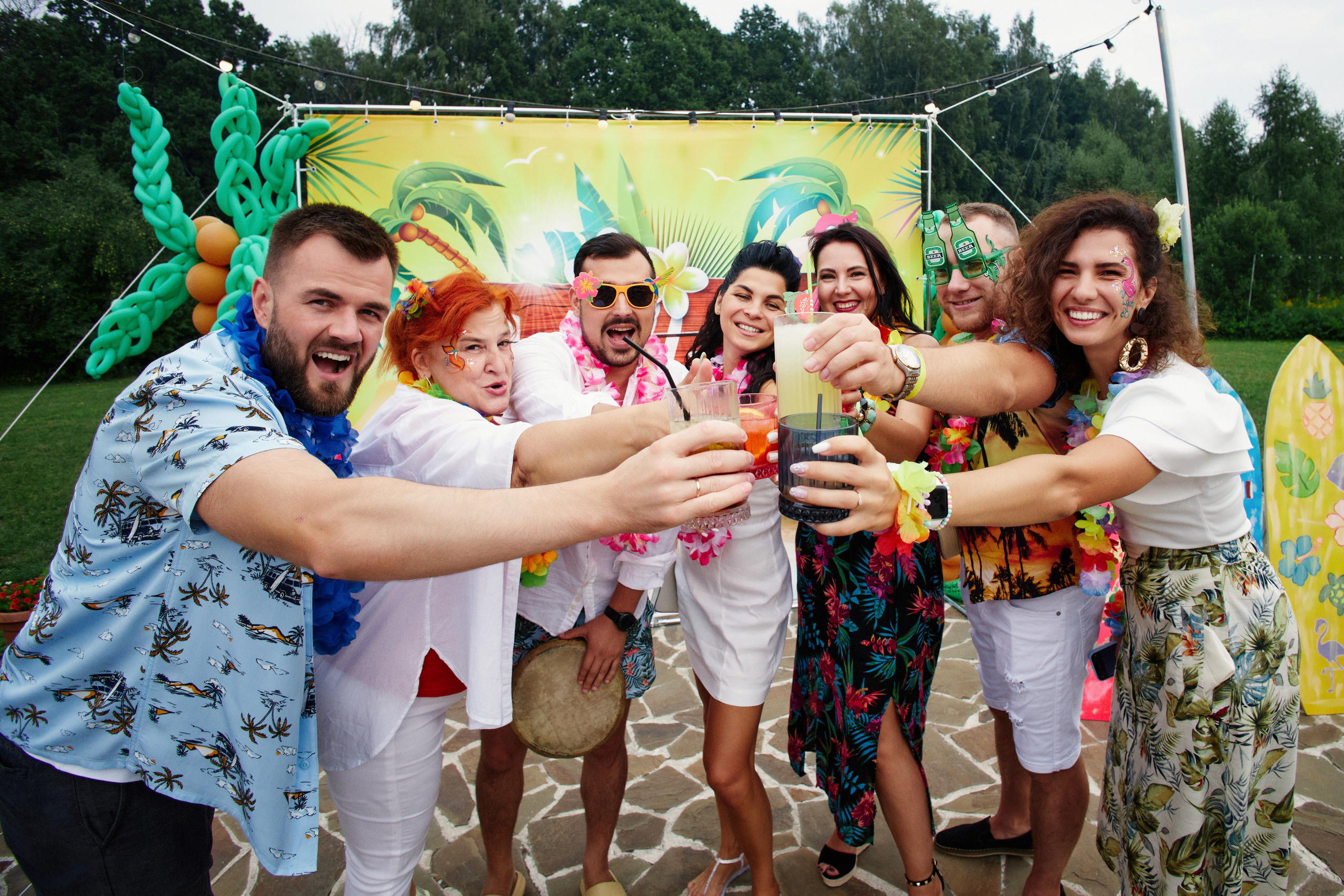 Hawaii party. Другой взгляд на фотографию