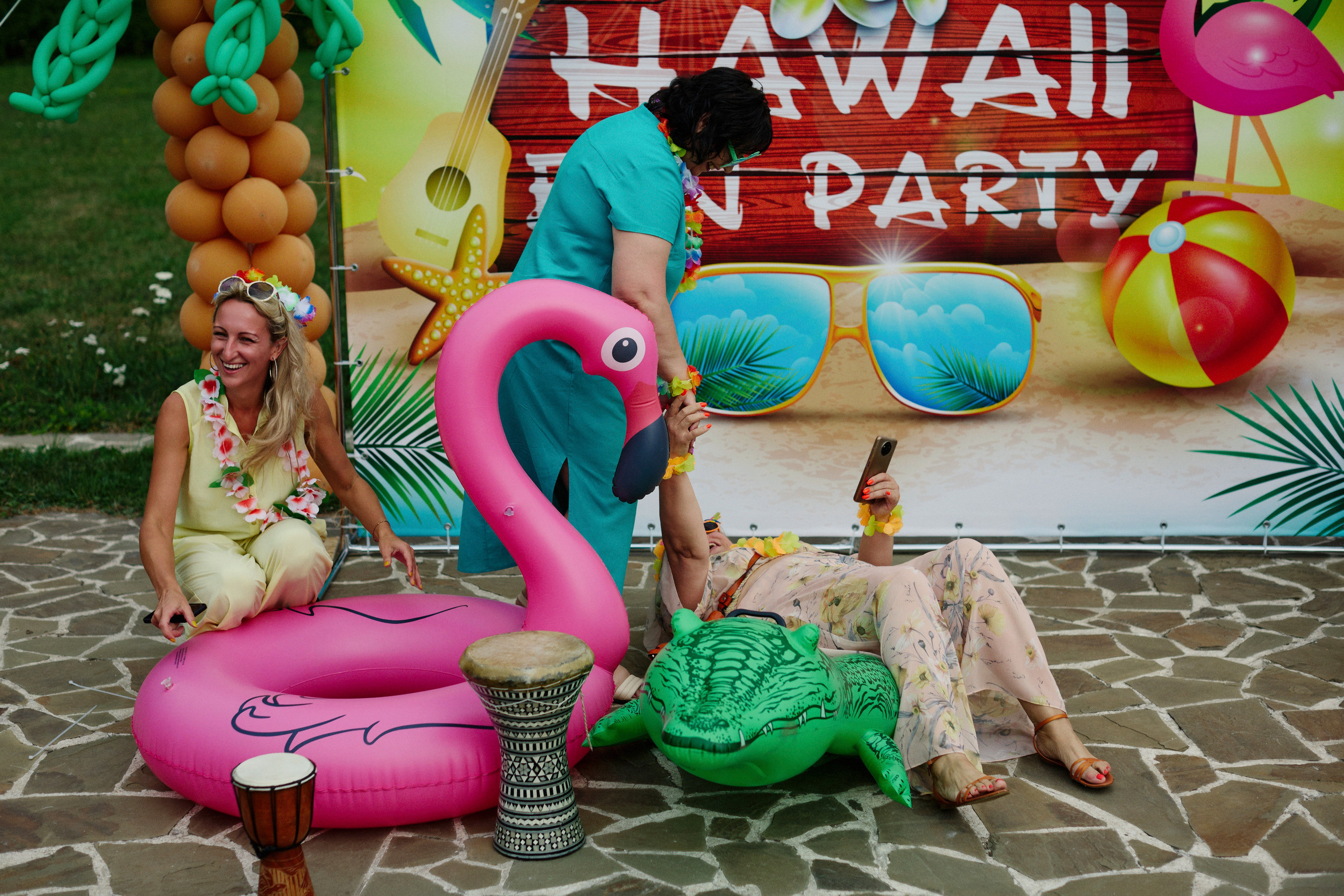 Hawaii party. Другой взгляд на фотографию