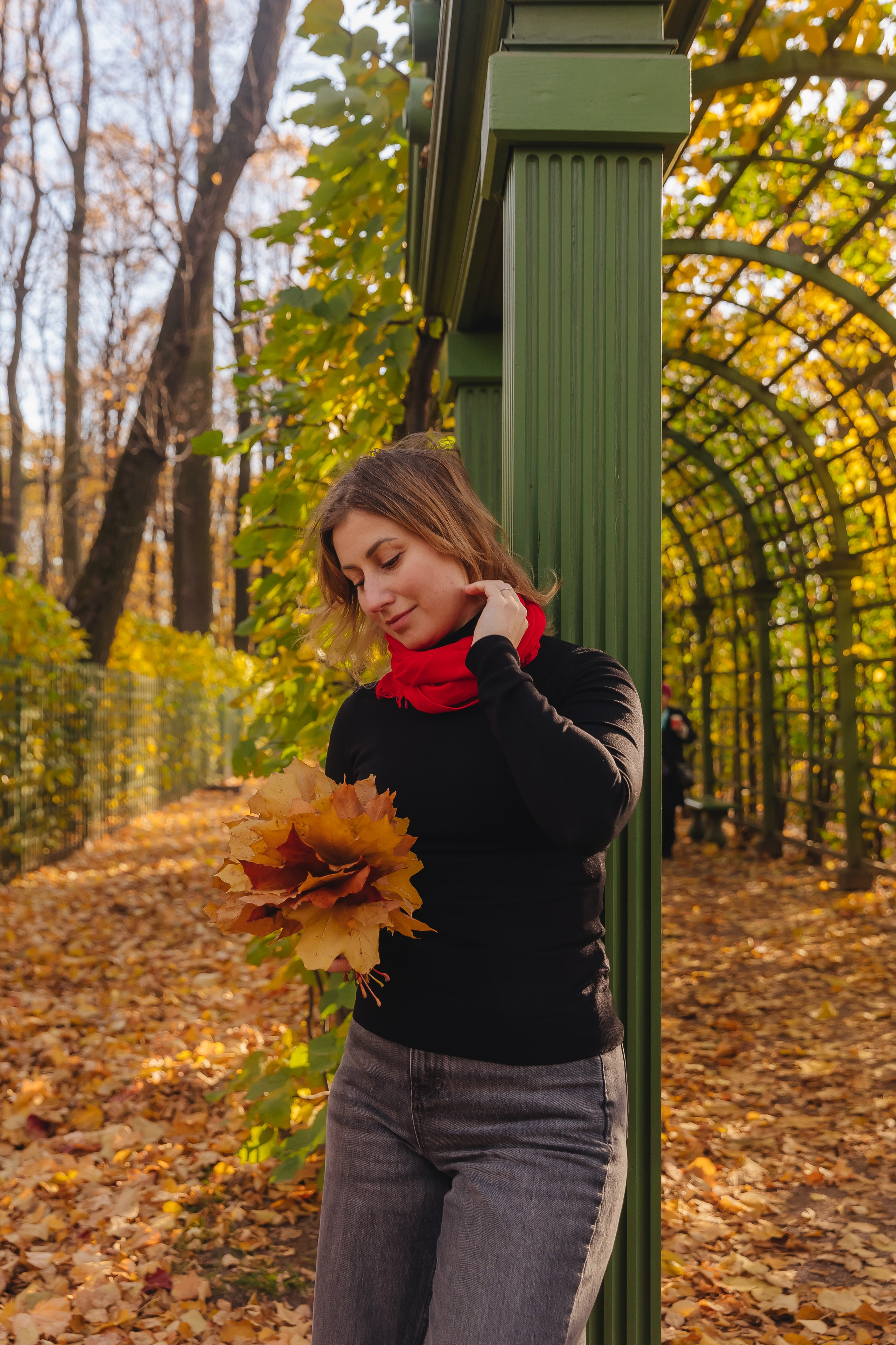 Прогулка в Золотую осень. Семейный фотограф в Санкт-Петербурге Ева Маркова