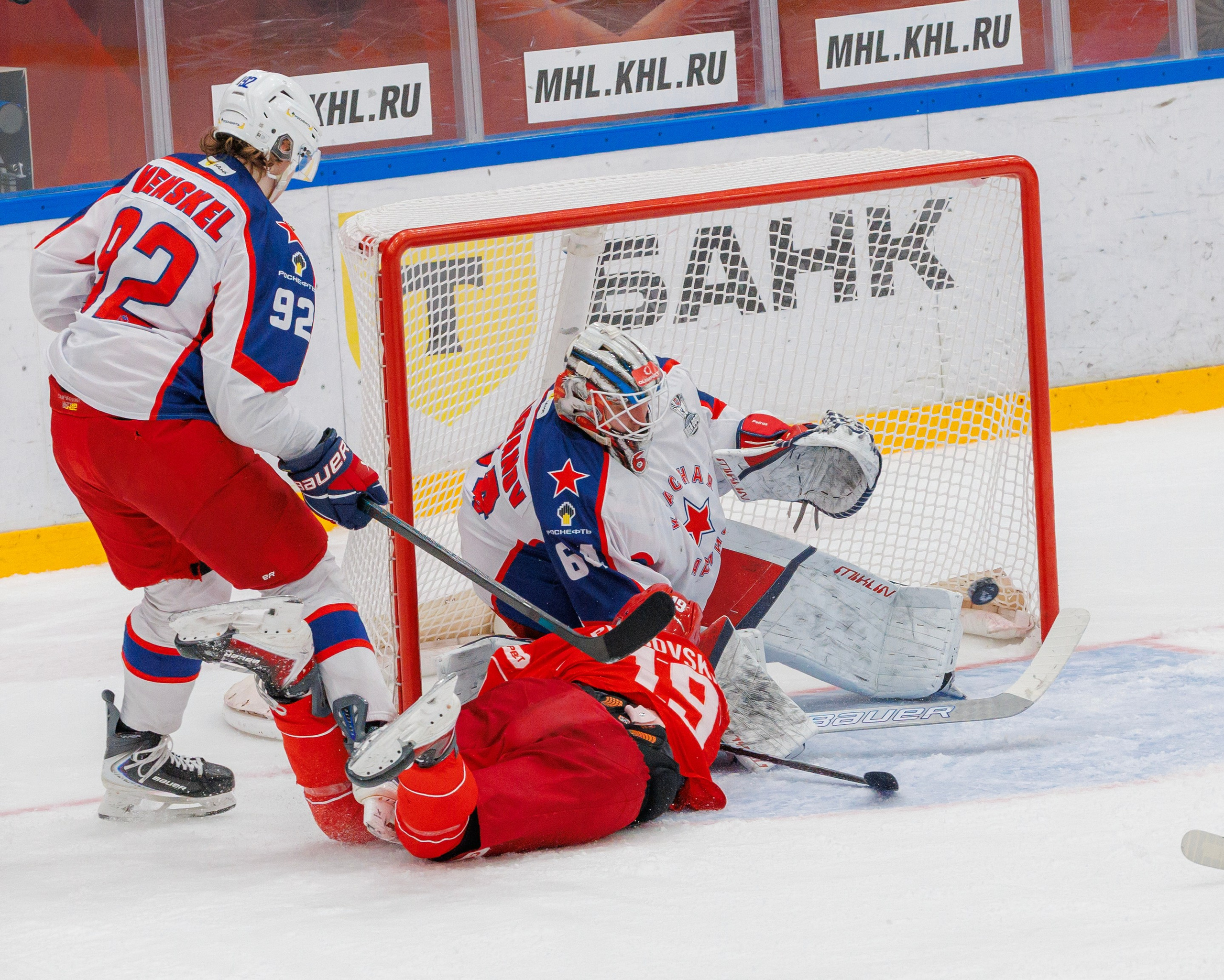 ПЛЕЙ-ОФФ МХЛ. МХК СПАРТАК — ХК КРАСНАЯ АРМИЯ. Artem Zenin Photography