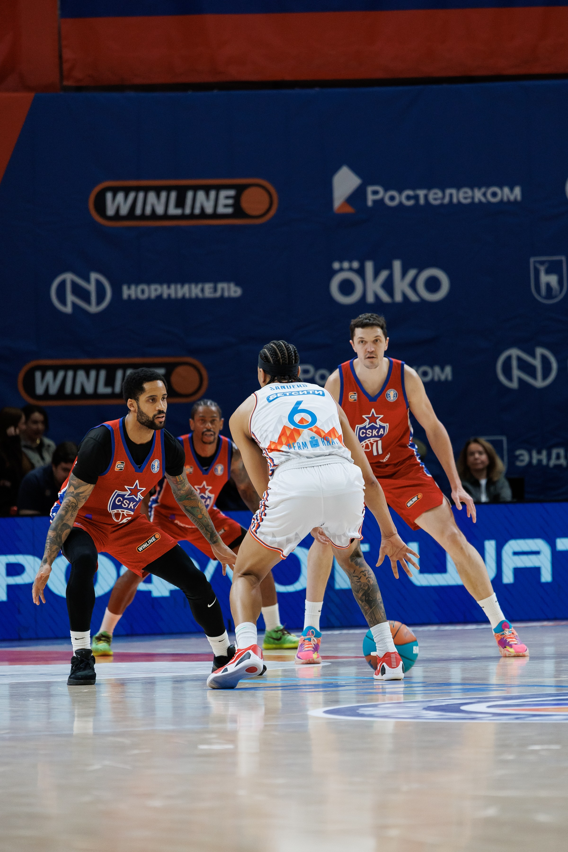 Баскетбол. ЦСКА — ПАРМА