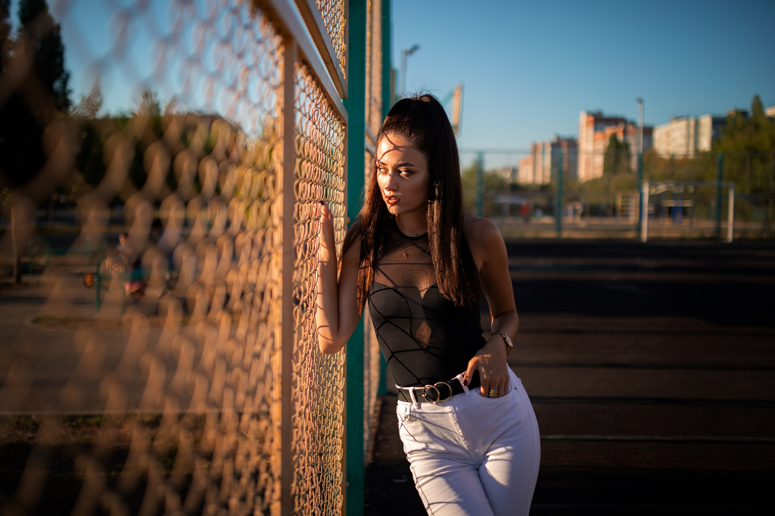 Вечерняя съемка с Екатериной в парке Арена в Воронеже для «себя»