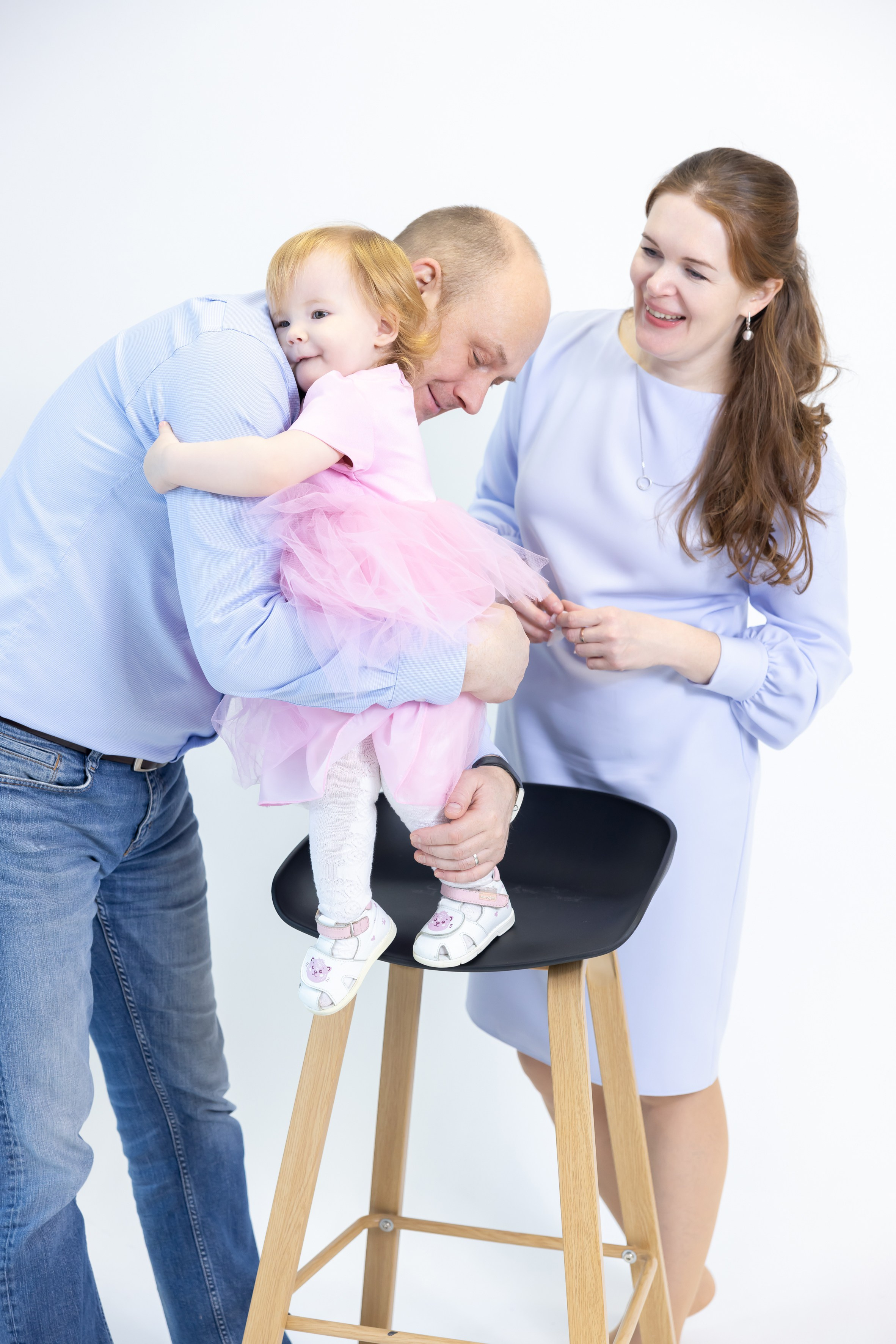 Инна, Алексей и Катя. Фотограф Диана Белогребень