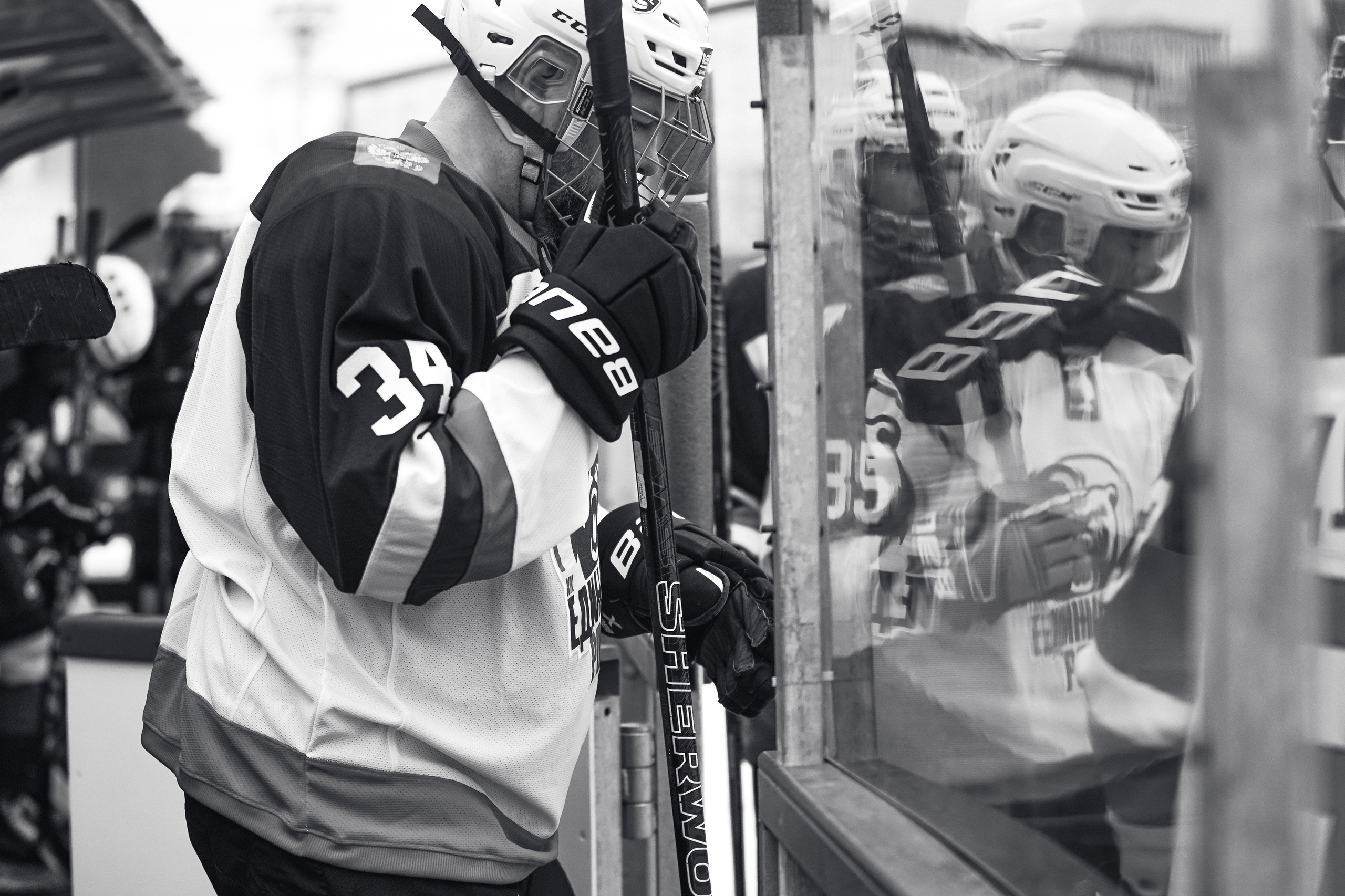 Хоккейный матч на ВДНХ. Анна, фотограф Москва, Зеленоград