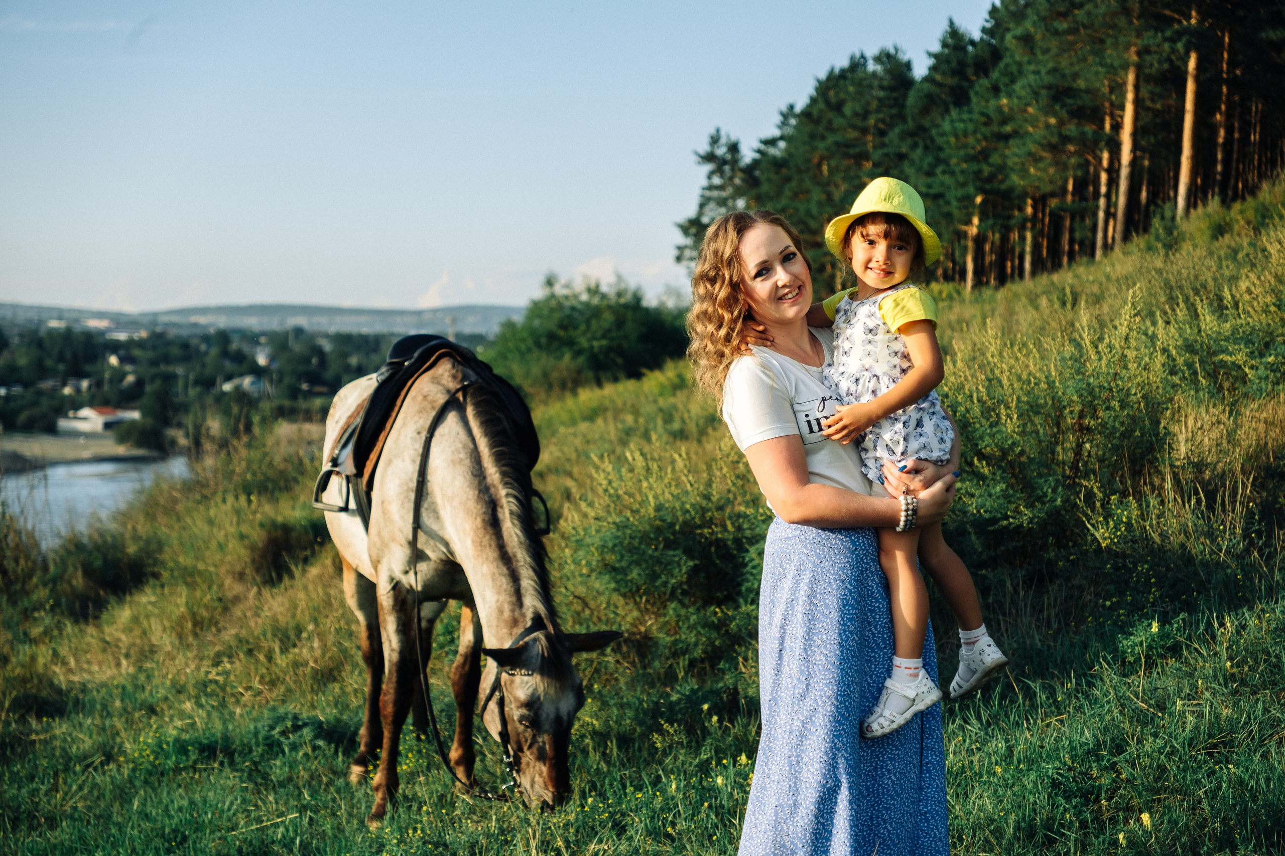 Фотопрогулка с лошадью. Фотограф в Иркутске Анна Мирошникова