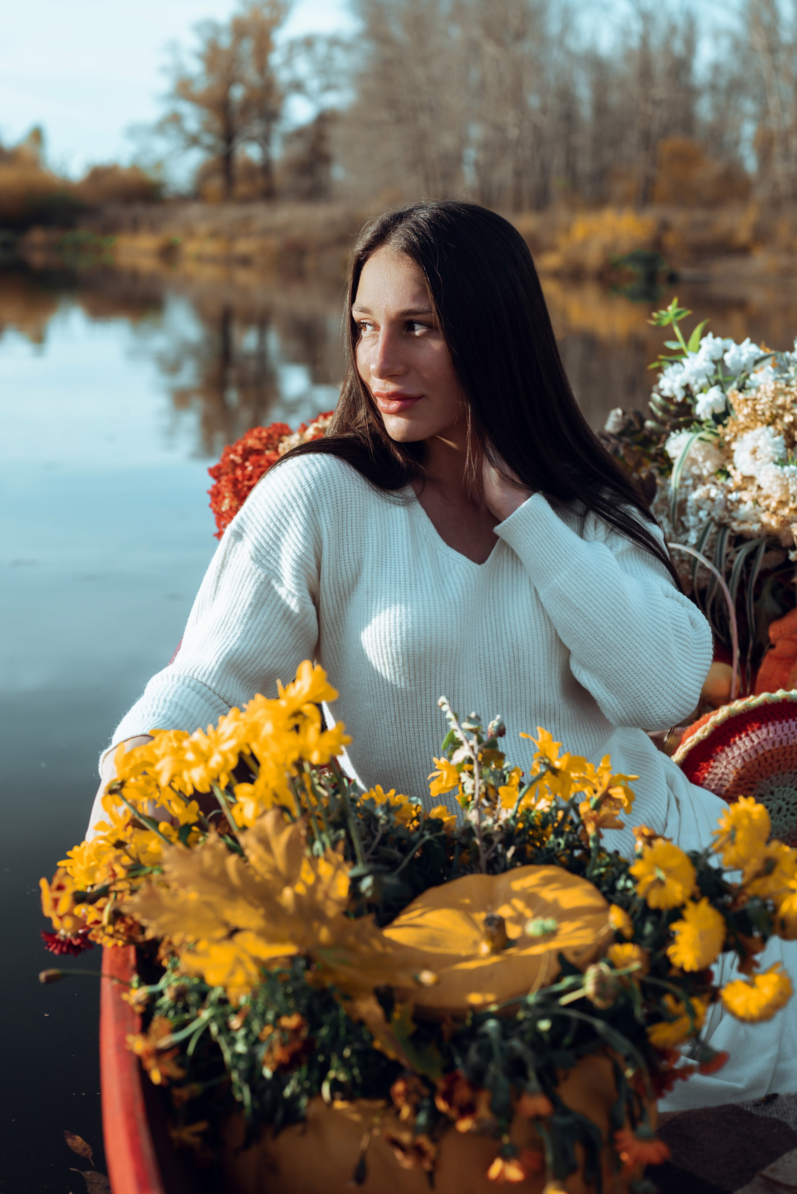 Фотопроект с осенней лодкой. Фотограф в городе Салават