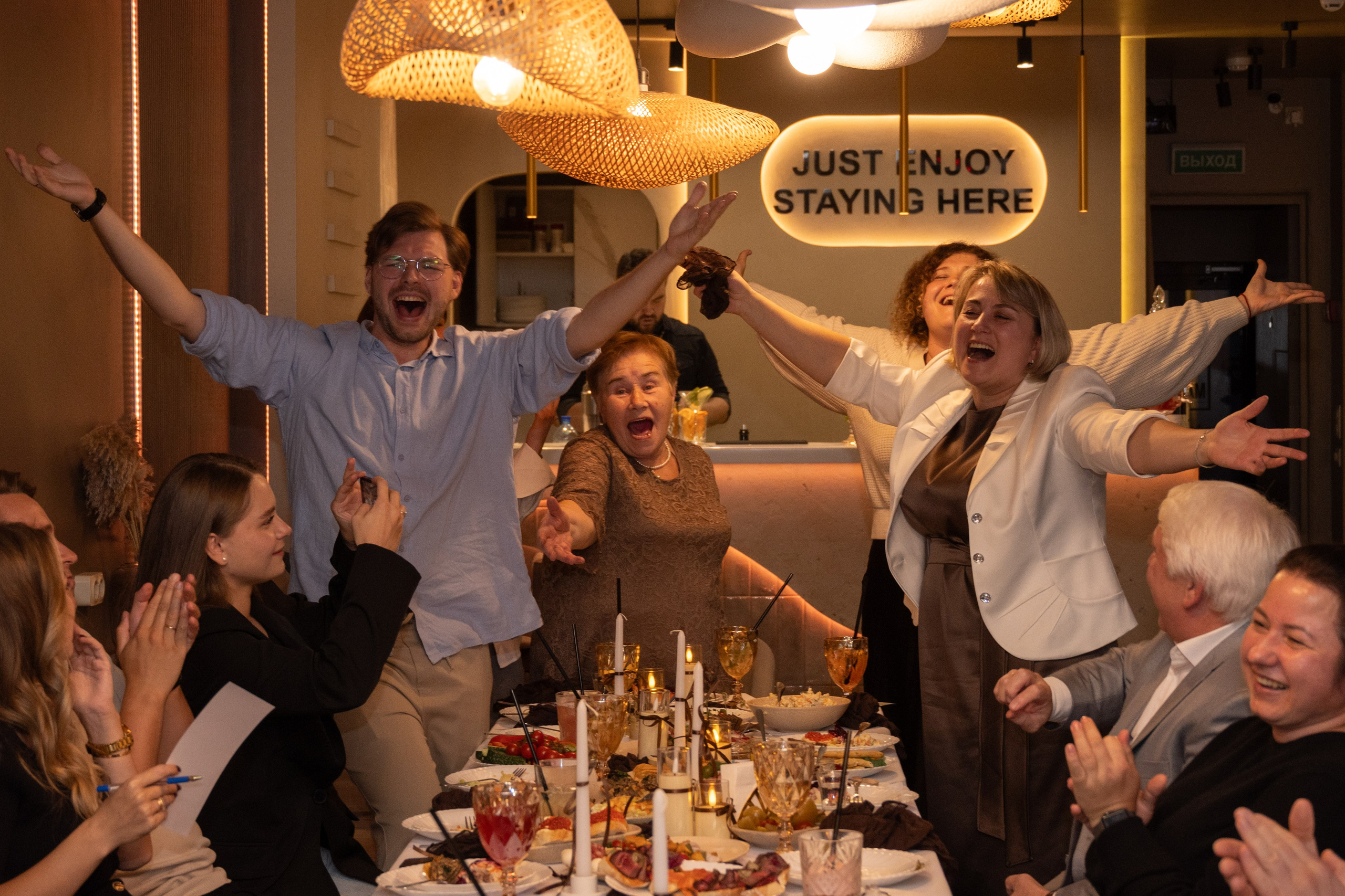 День рождения Екатерины в кругу семьи и друзей. Фотограф и видеограф в Москве Анна Матюхина