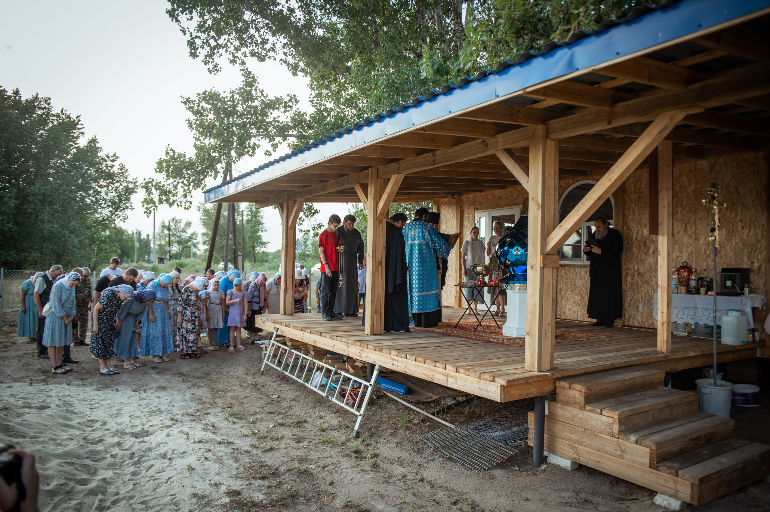 Освещение купола в храме Казанской иконы Божьей Матери х. Закутский. Церковный, семейный и репортажный фотограф Волгоград, Волжский