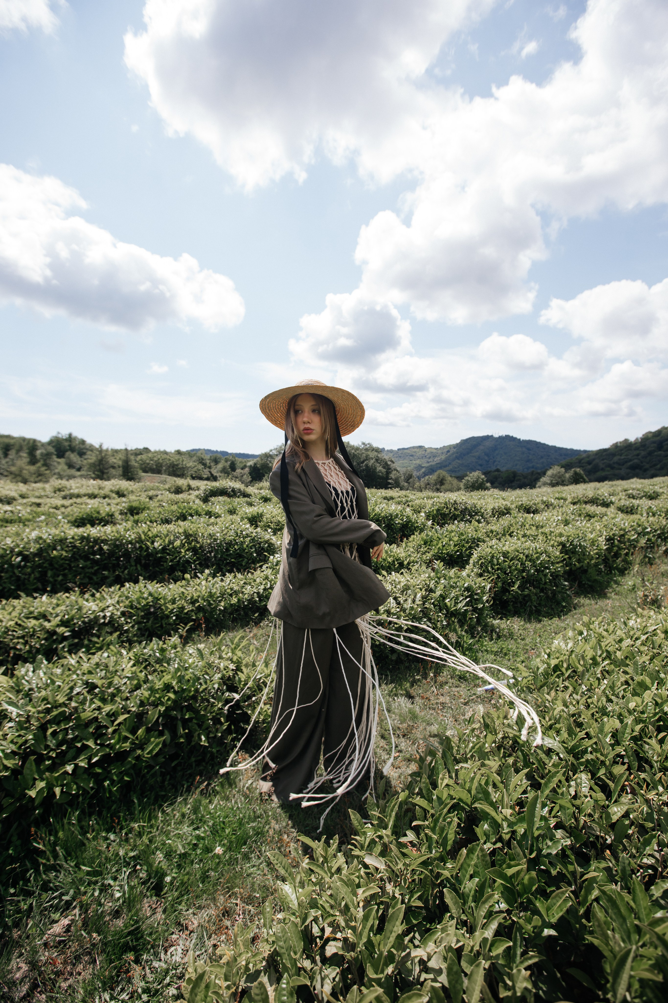 Tea plantation. Efimova Model Agency