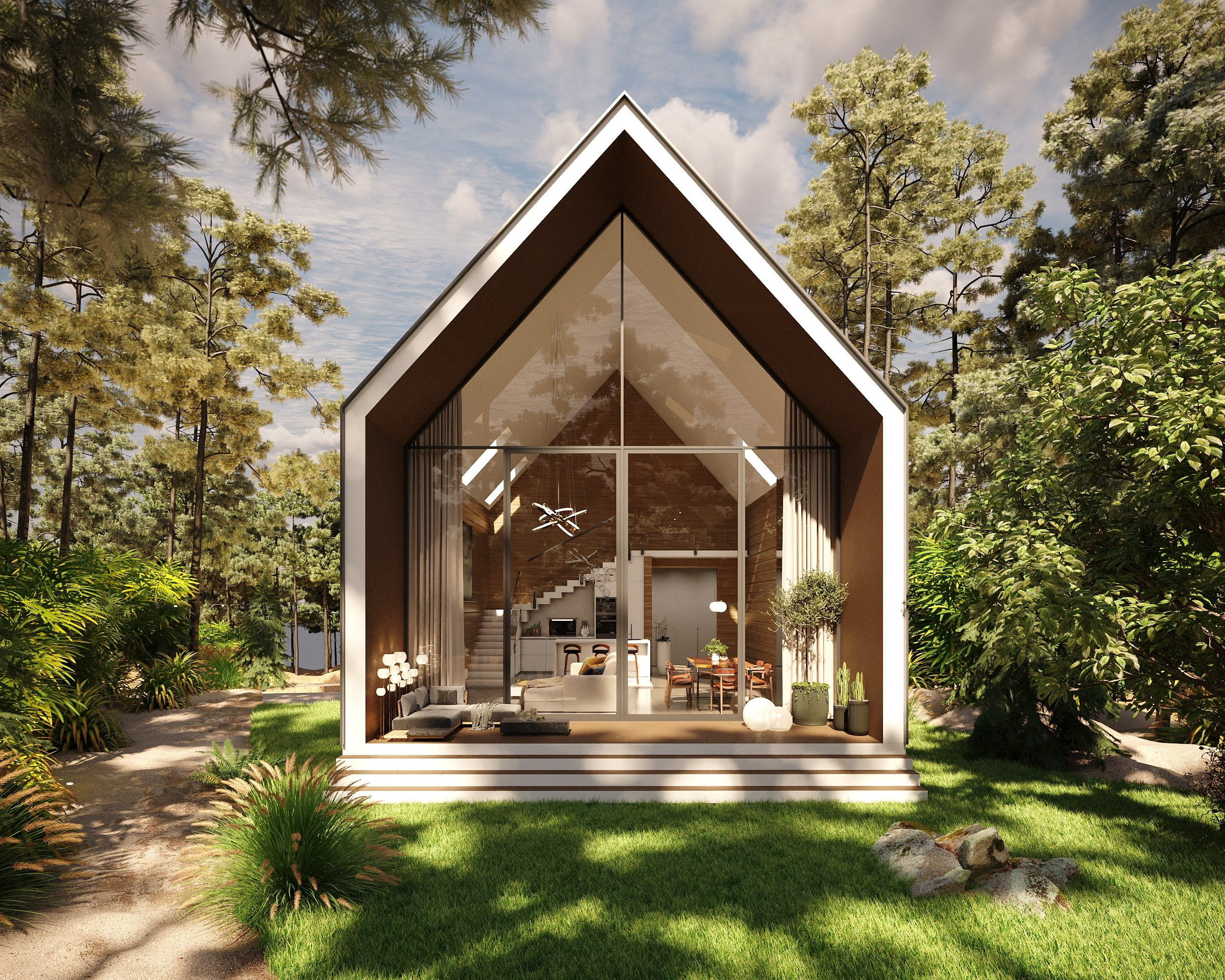 Экстерьер. Королёва Анастасия | 3D визуализатор