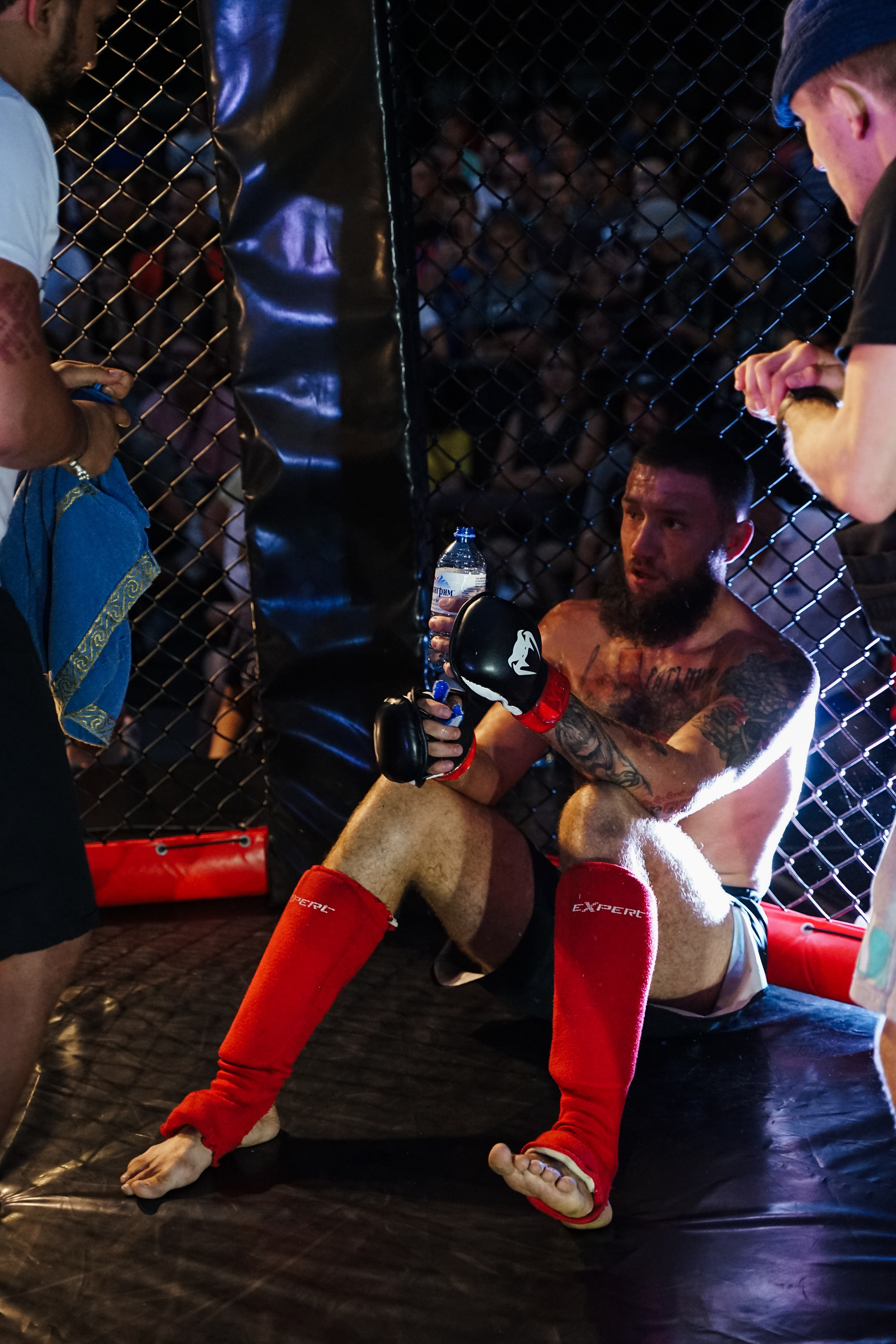 Вечер боев в ЦПКиО. Фотограф Надежда Погребняк | Рязань | Москва