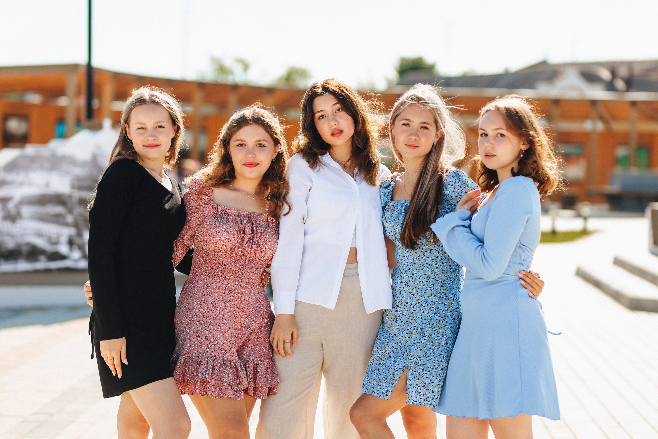 9 класс на площади. Свадебный и семейный фотограф в Туле и области Маша Костина