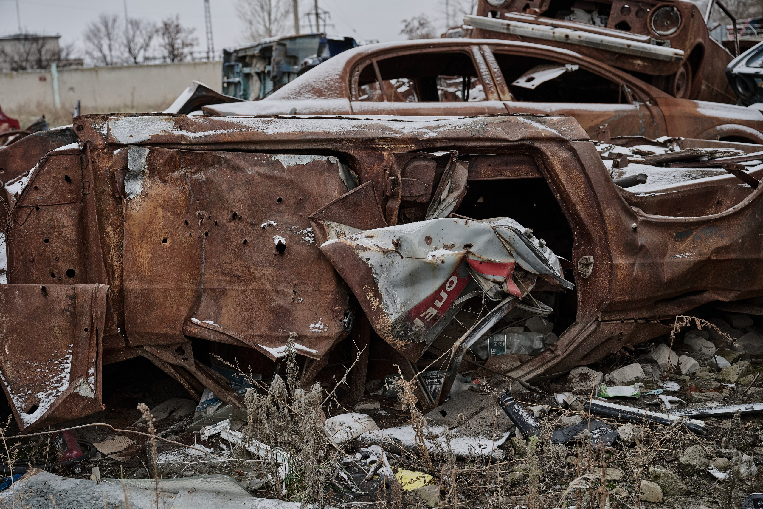 Северодонецк (Луганская область). Декабрь 2024. Фотограф Роман Адлер