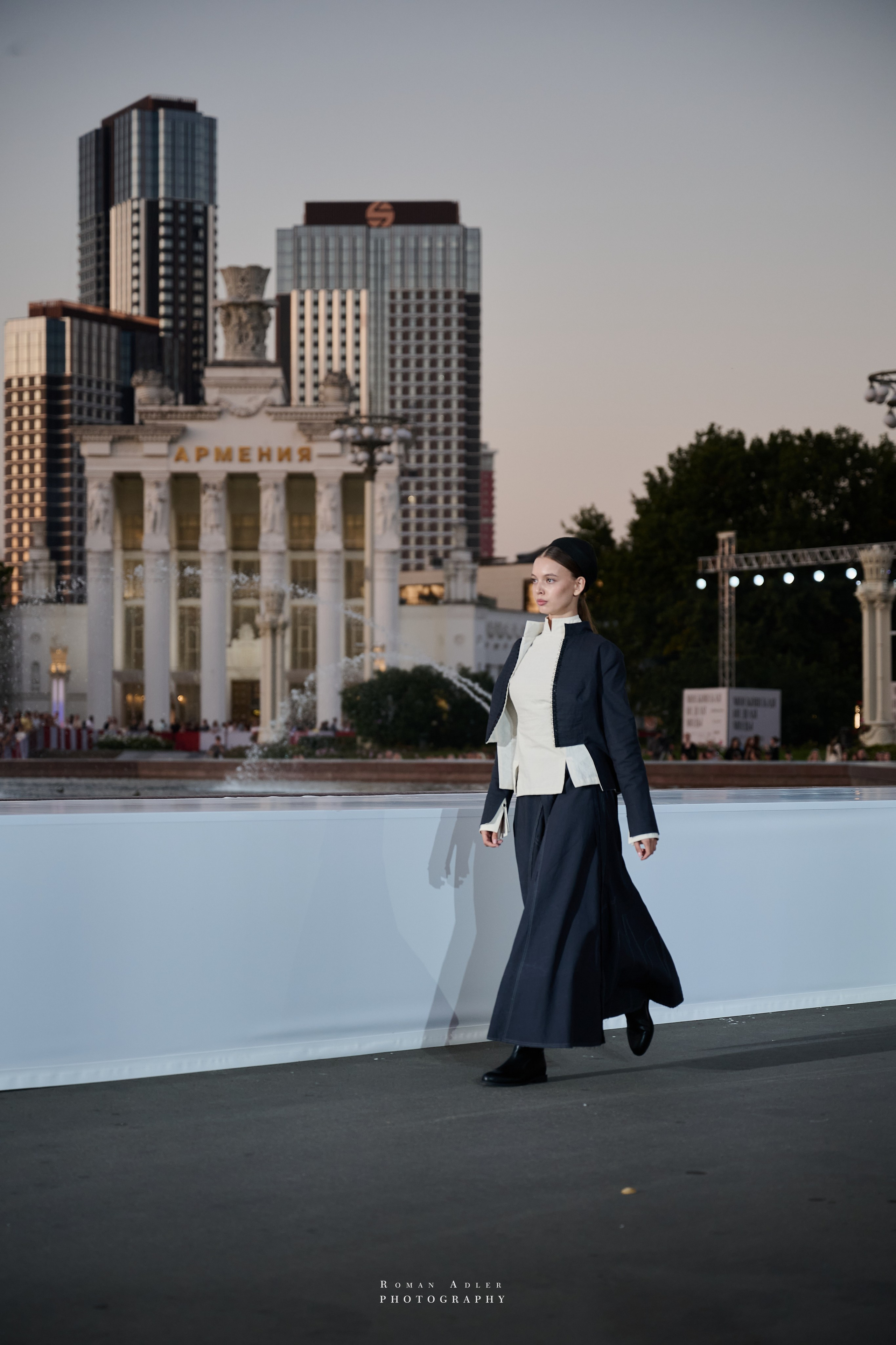 Московская неделя моды. Фотограф Роман Адлер