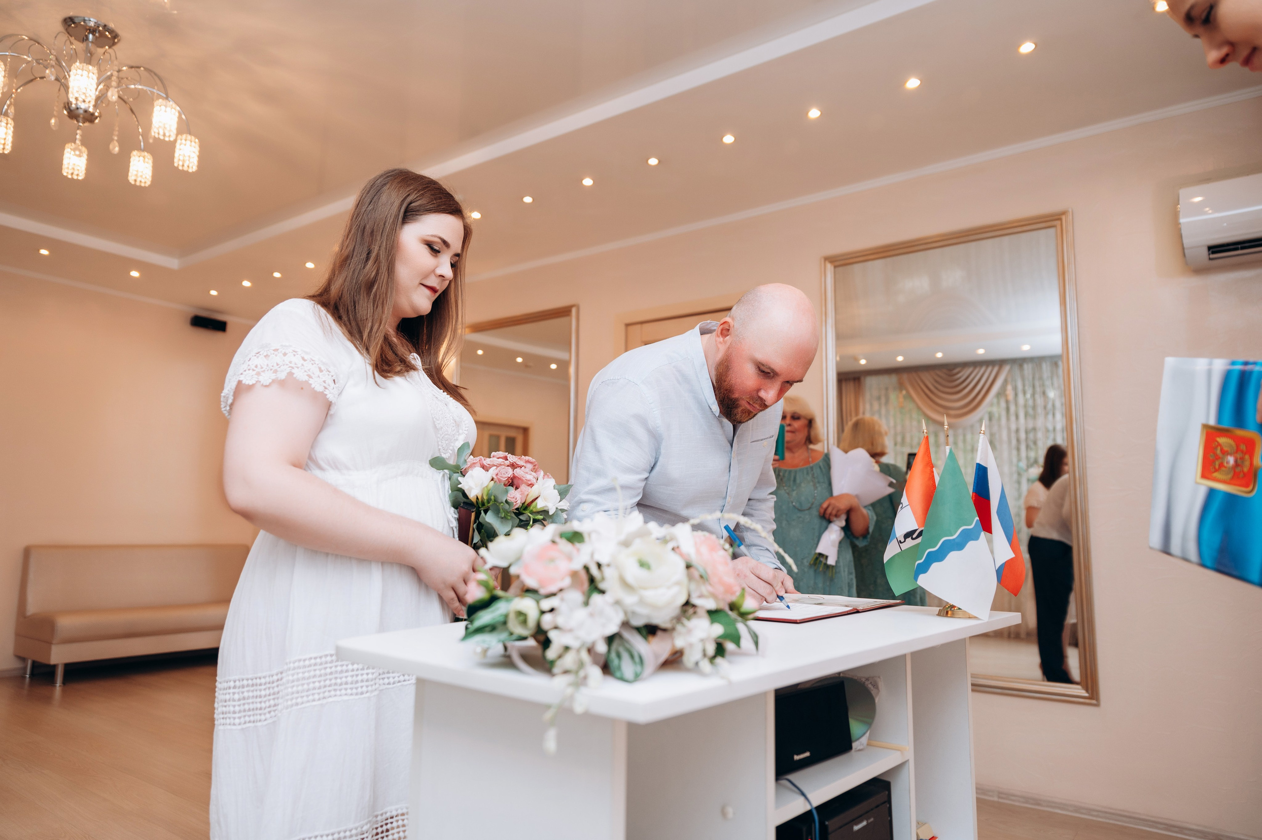 Регистрация в загсе. Фотограф в Новосибирске