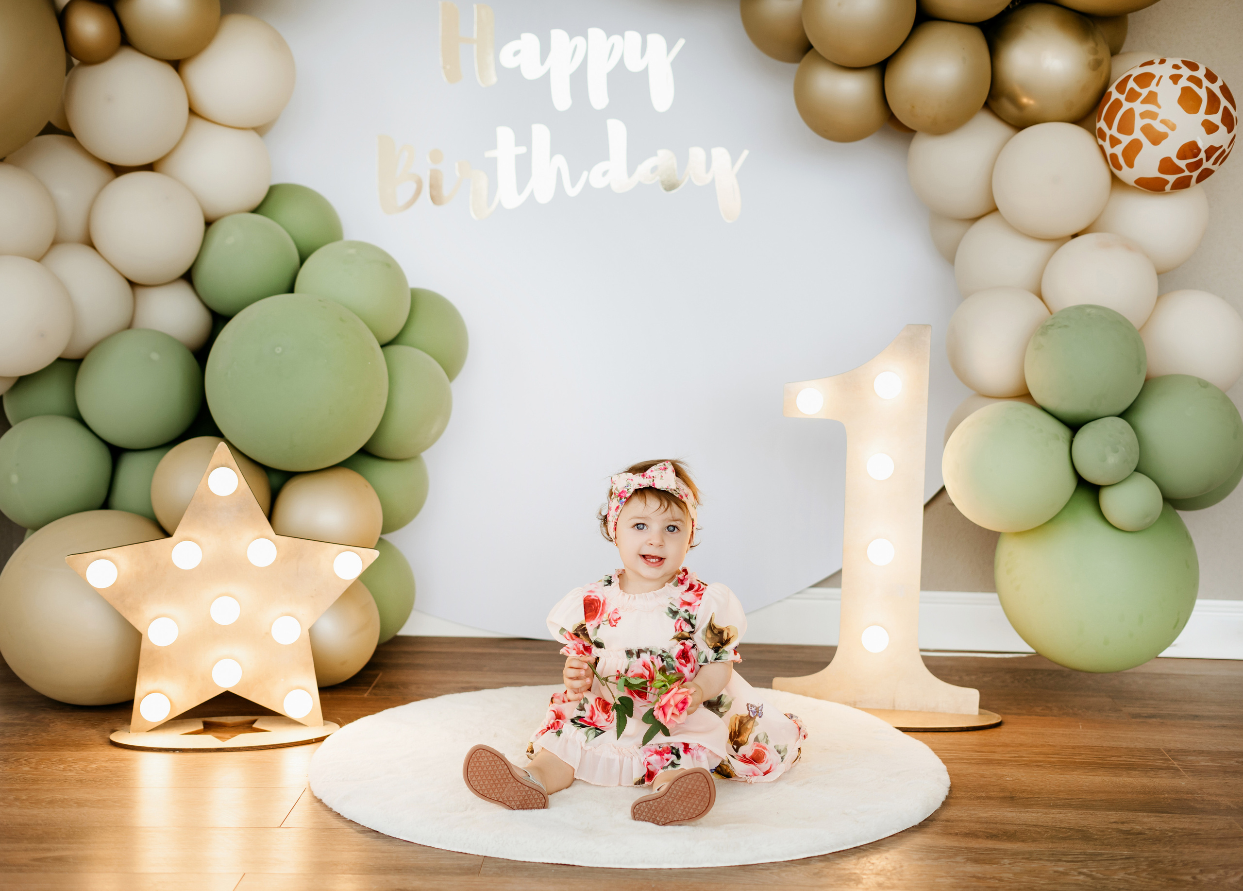 Элине 1 год. Фотограф мероприятий в Ростове-на-Дону Есманская Елена