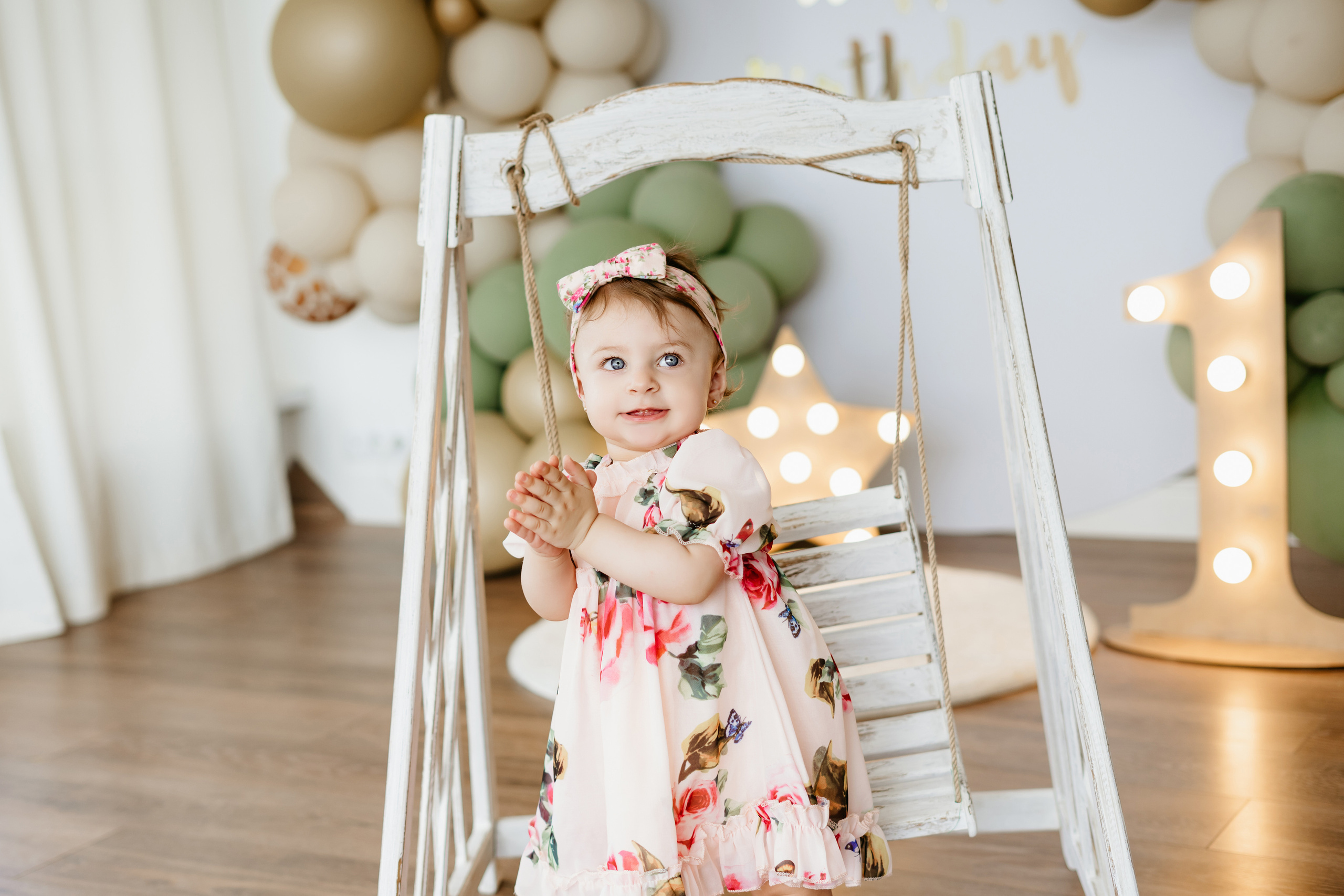 Элине 1 год. Фотограф мероприятий в Ростове-на-Дону Есманская Елена