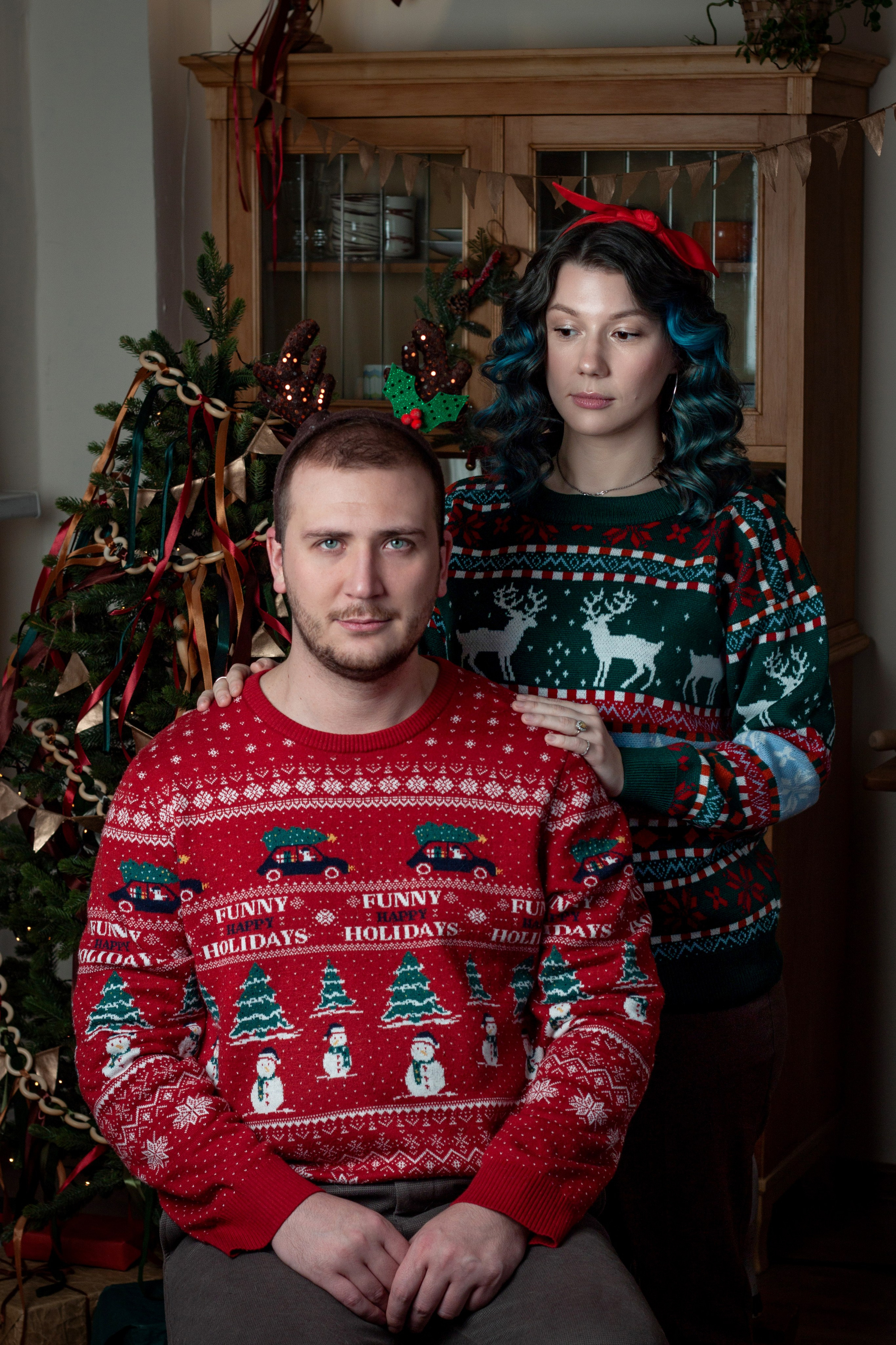 Новогодние собаки. Фотограф в Санкт-Петербурге Рейдер Дарья