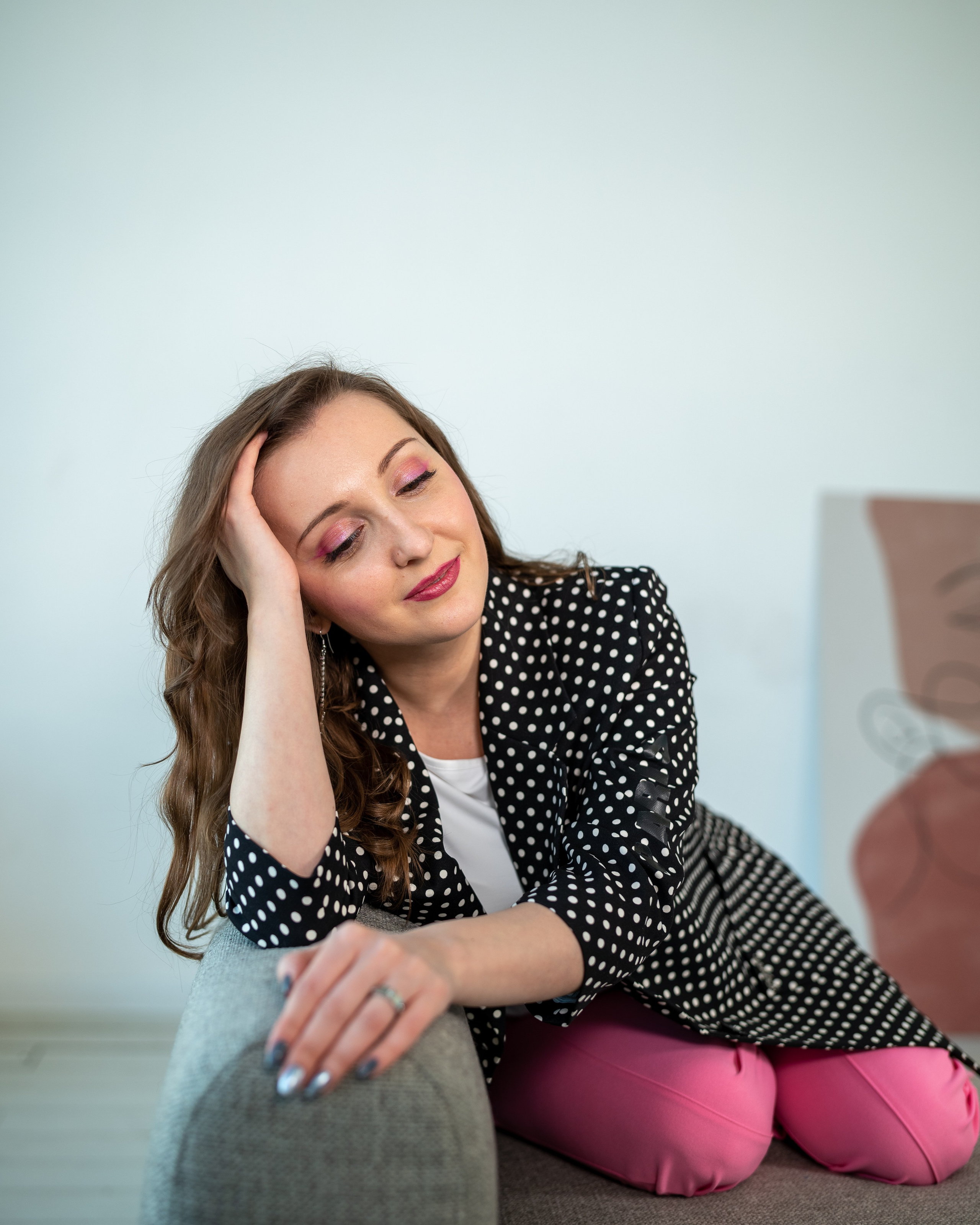 Стилист Анастасия 2ч 5 образов. Бренд фотограф Москва