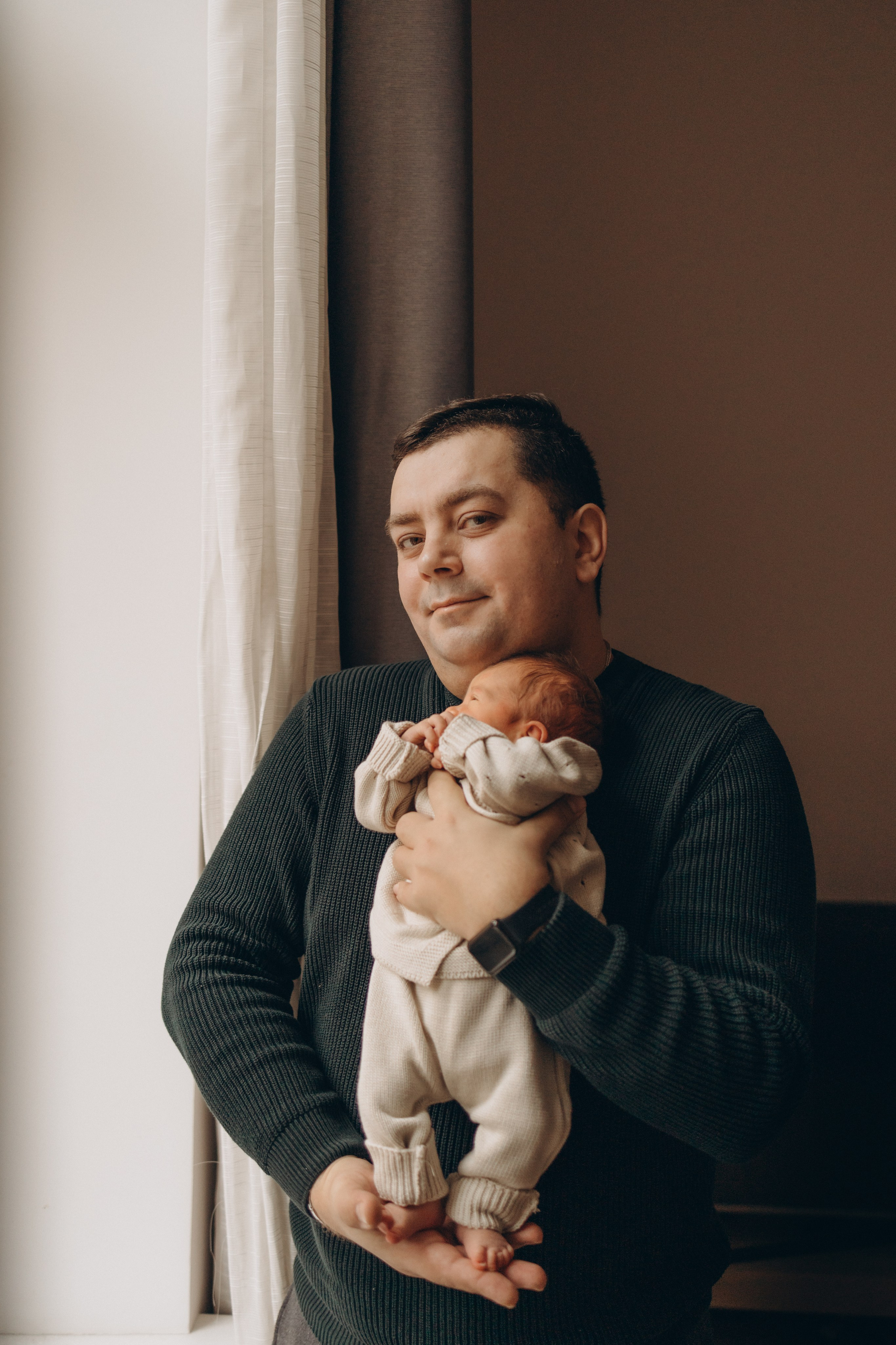 Мирон 1 неделька. Семейный и детский фотограф, женский портрет Москва Светлана Мертикова