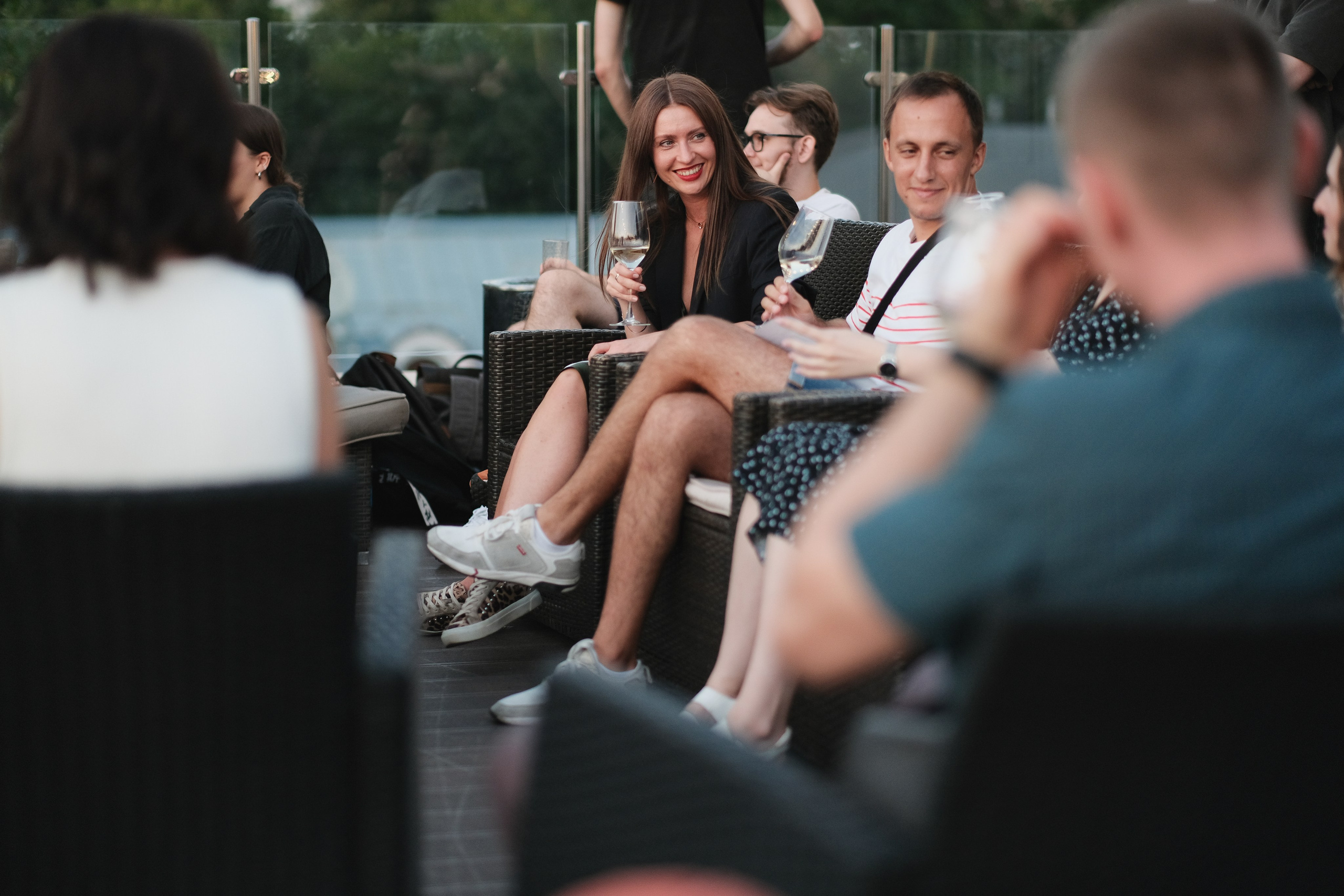 Вечеринка на крыше в Москве. Фотограф Михаил Ерохин | Москва