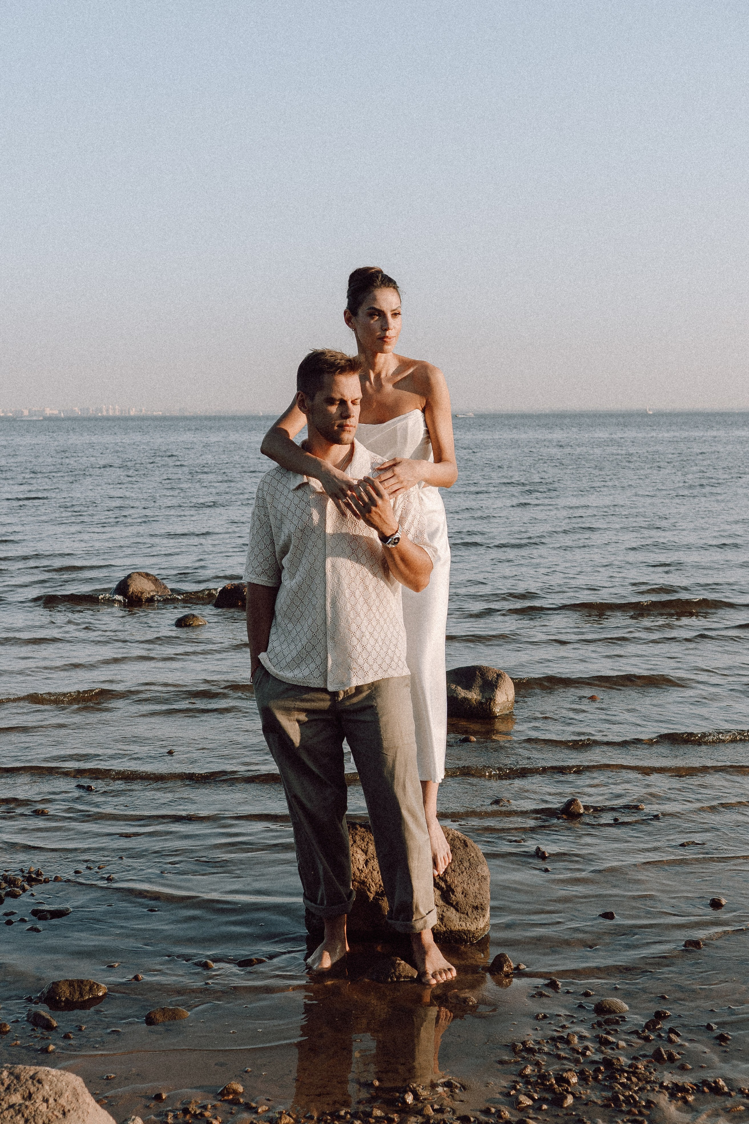 СВАДЕБНАЯ ФОТОСЕССИЯ ВЫЕЗДНОЙ ЦЕРЕМОНИИ (ФИНСКИЙ ЗАЛИВ). Профессиональный фотограф, Санкт-Петербург — Виктория Богомолова
