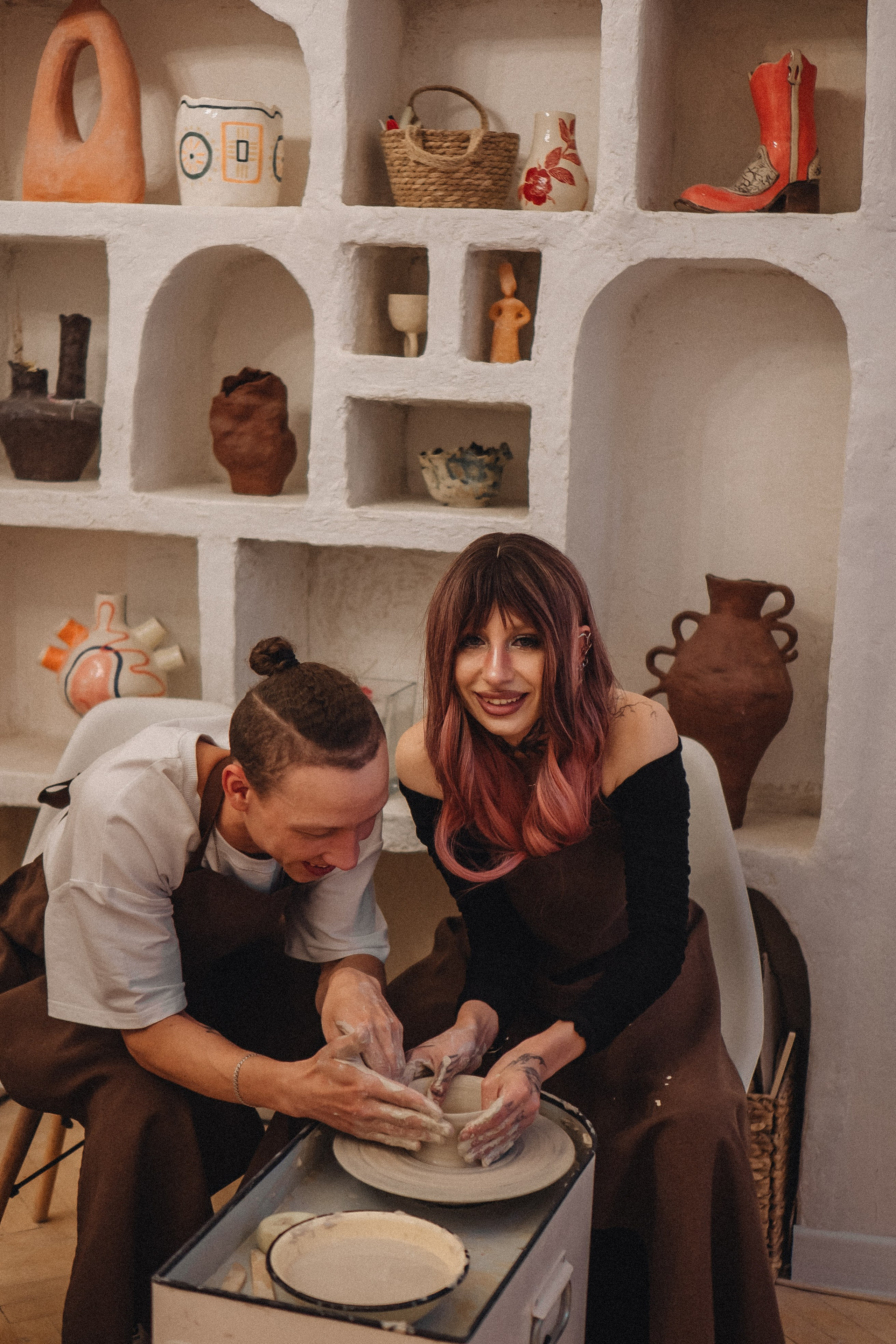 СВИДАНИЕ В ГОНЧАРНОЙ МАСТЕРСКОЙ. Профессиональный фотограф, Санкт-Петербург — Виктория Богомолова