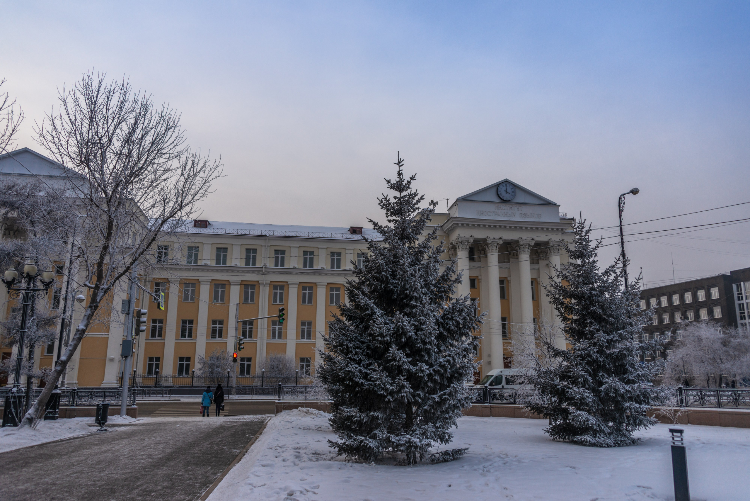 Зимний Иркутск. Фотограф Лара Кучина
