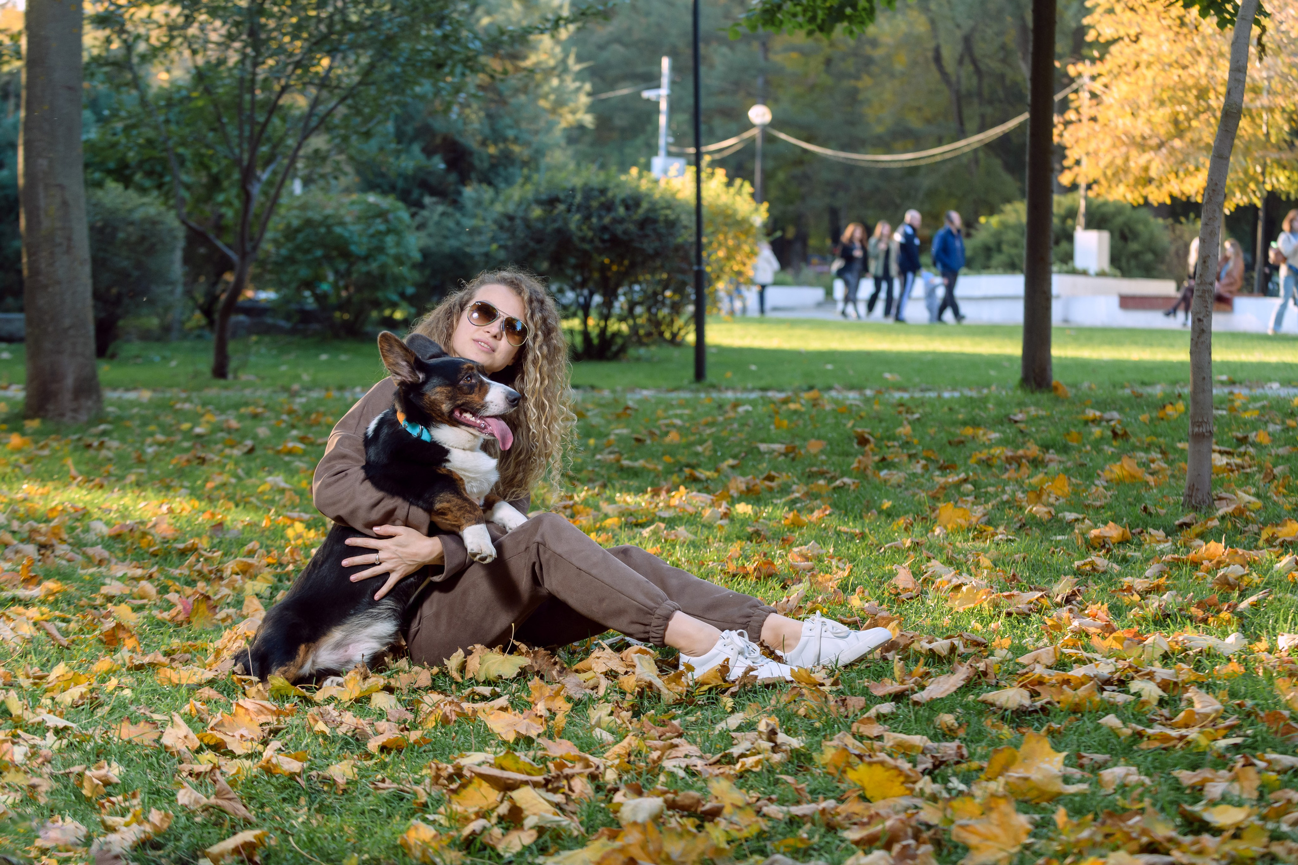 Оля и Ваня с собаками. Фотограф в Ростове-на-Дону Маркер Елена