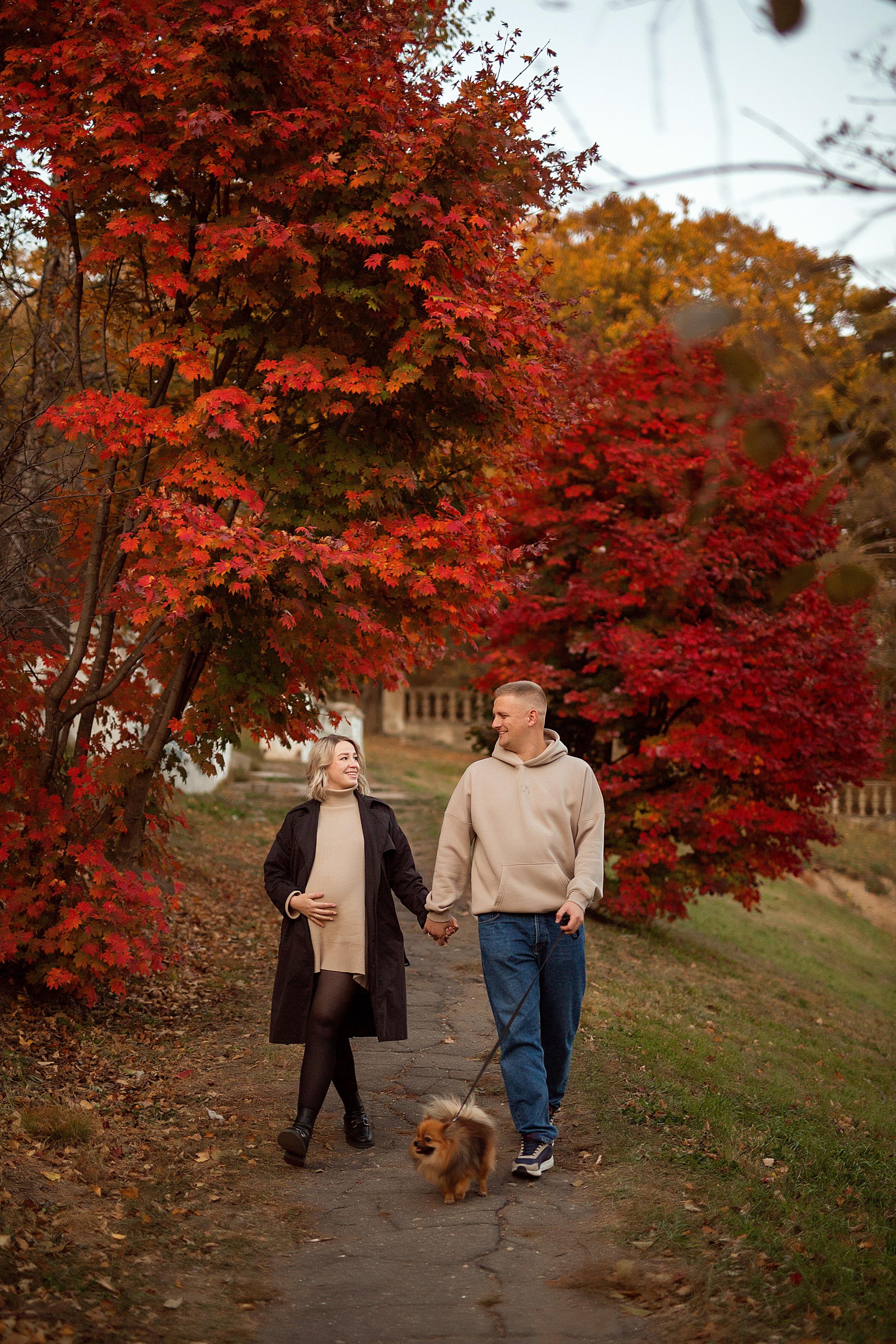 Богдан и Ольга в ожидании малыша. Людмила Далидович топовый семейный фотограф Находка/Владивосток