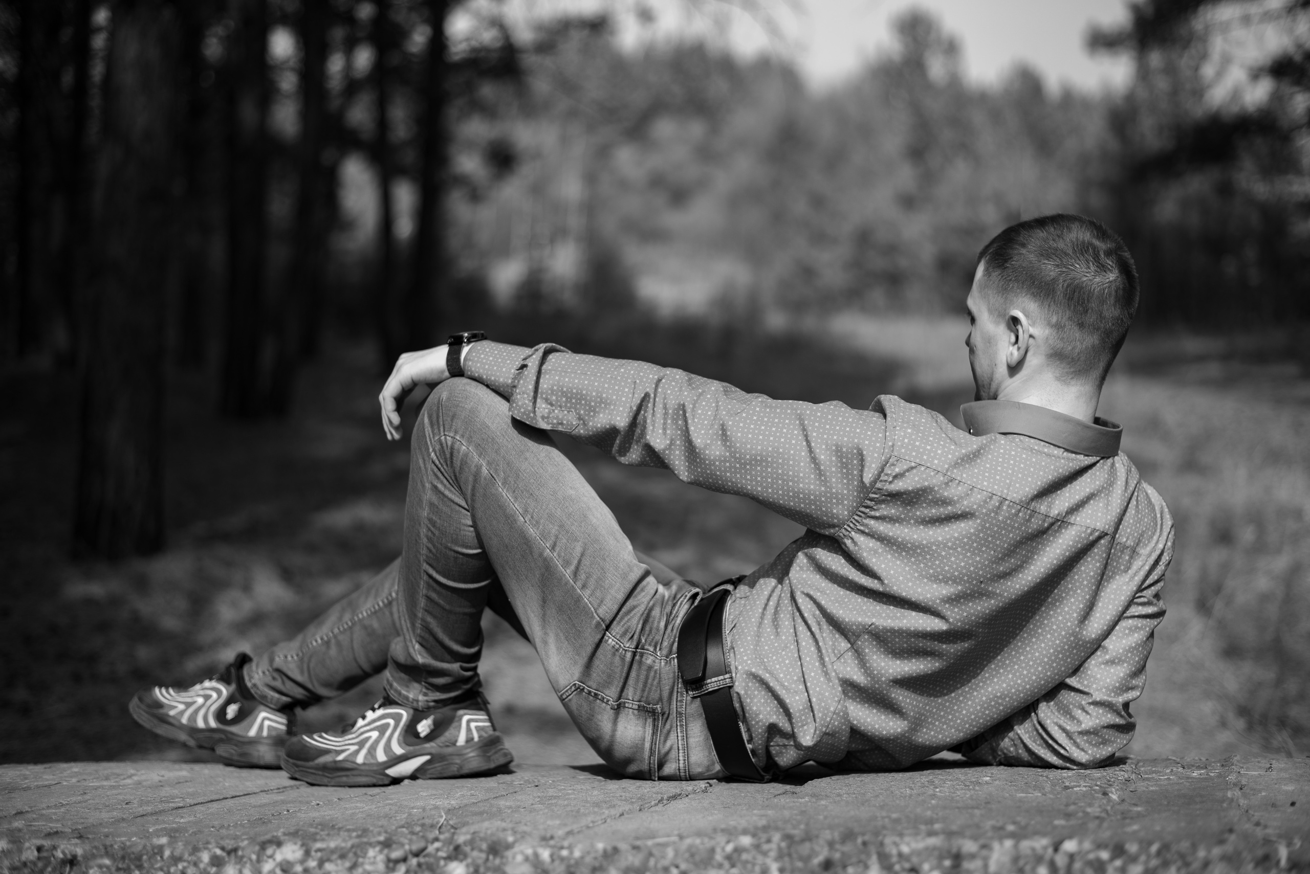 Руслан ч/б. Семейный и детский фотограф в Красноярске Надежда Кошкина