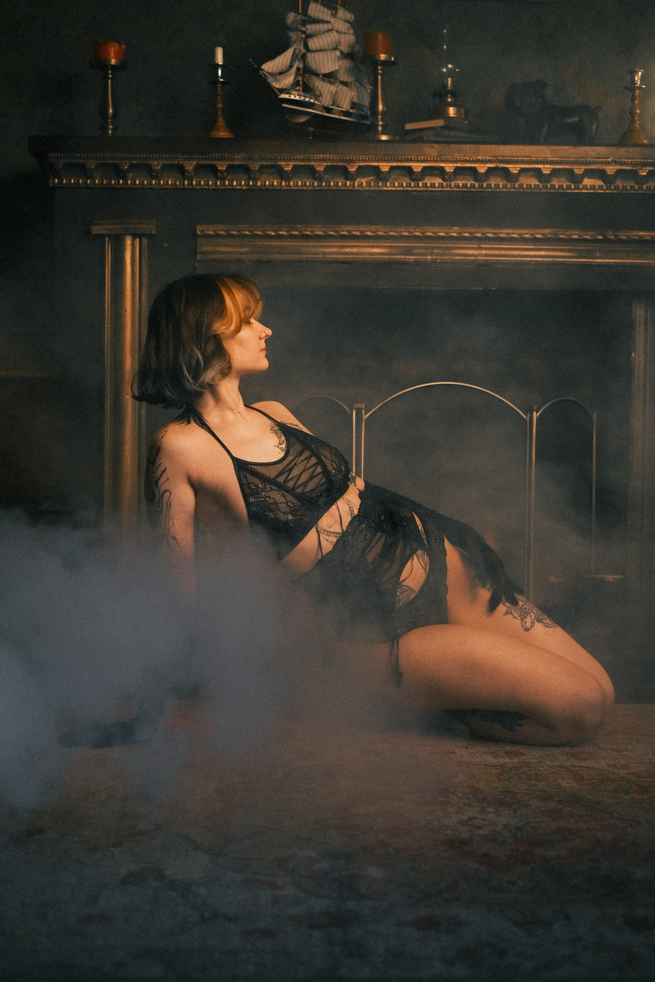 Съемка в студии