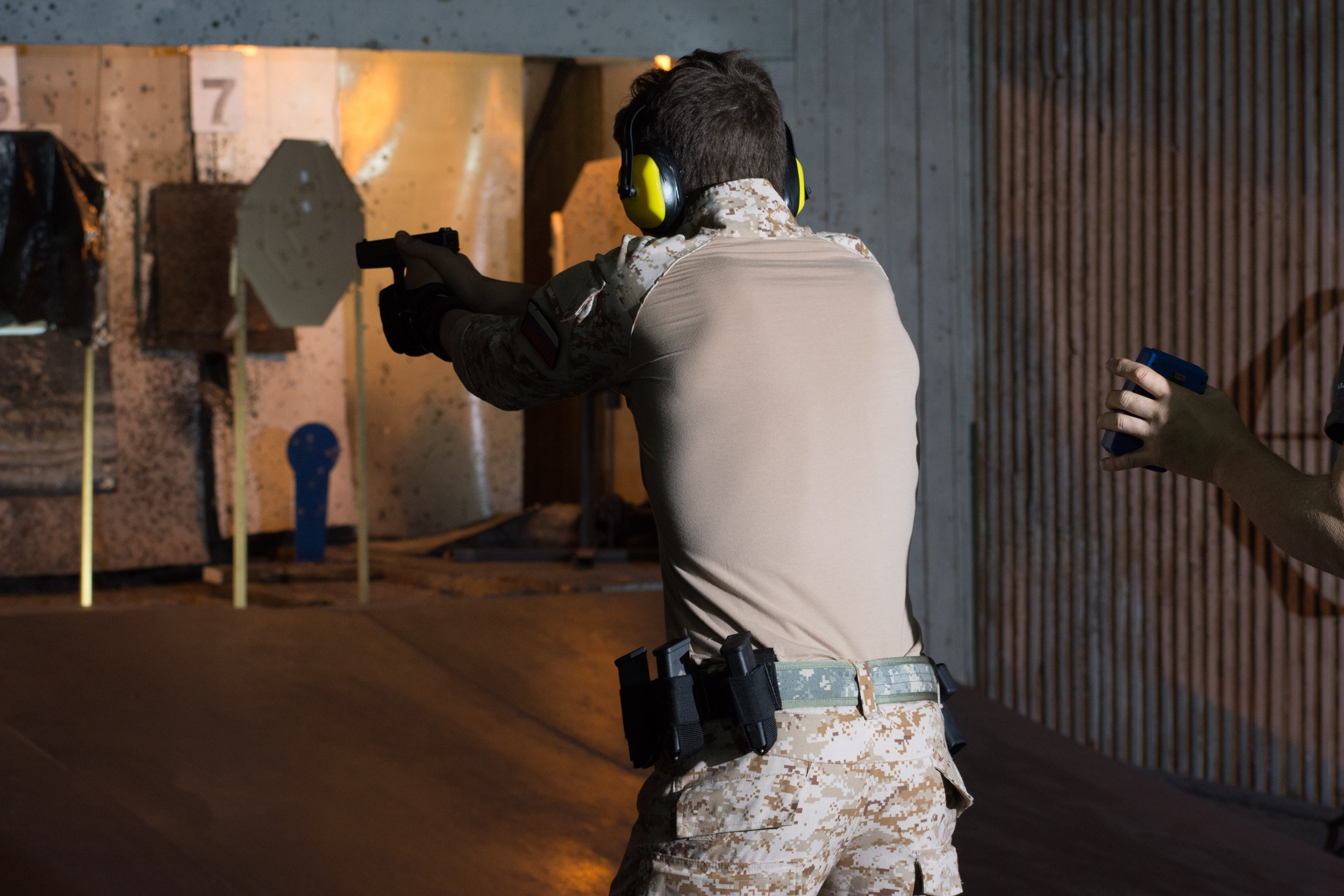 Стрельба. Фотограф Максим Буряк