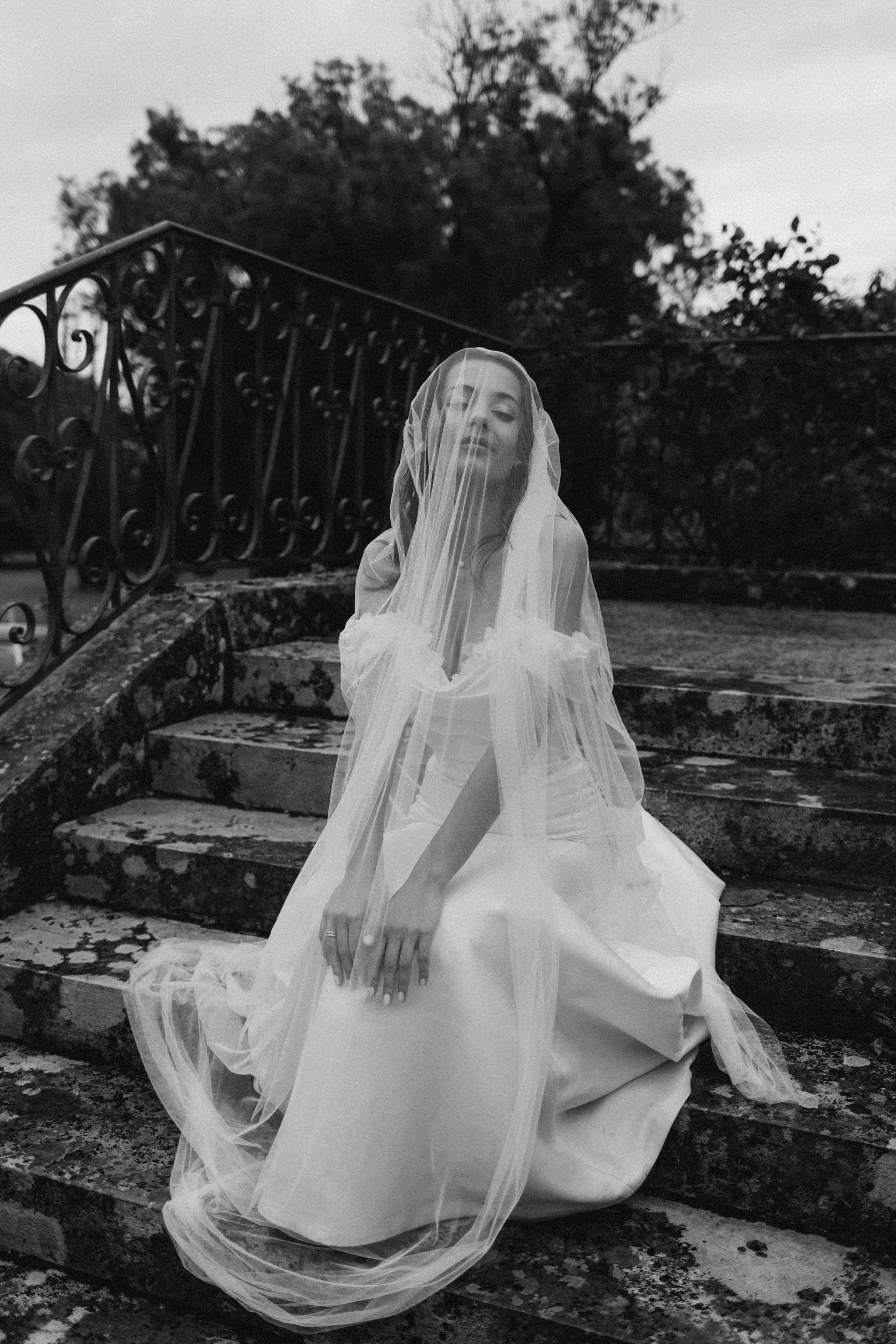 Pendant la pluie. Photographe à Paris