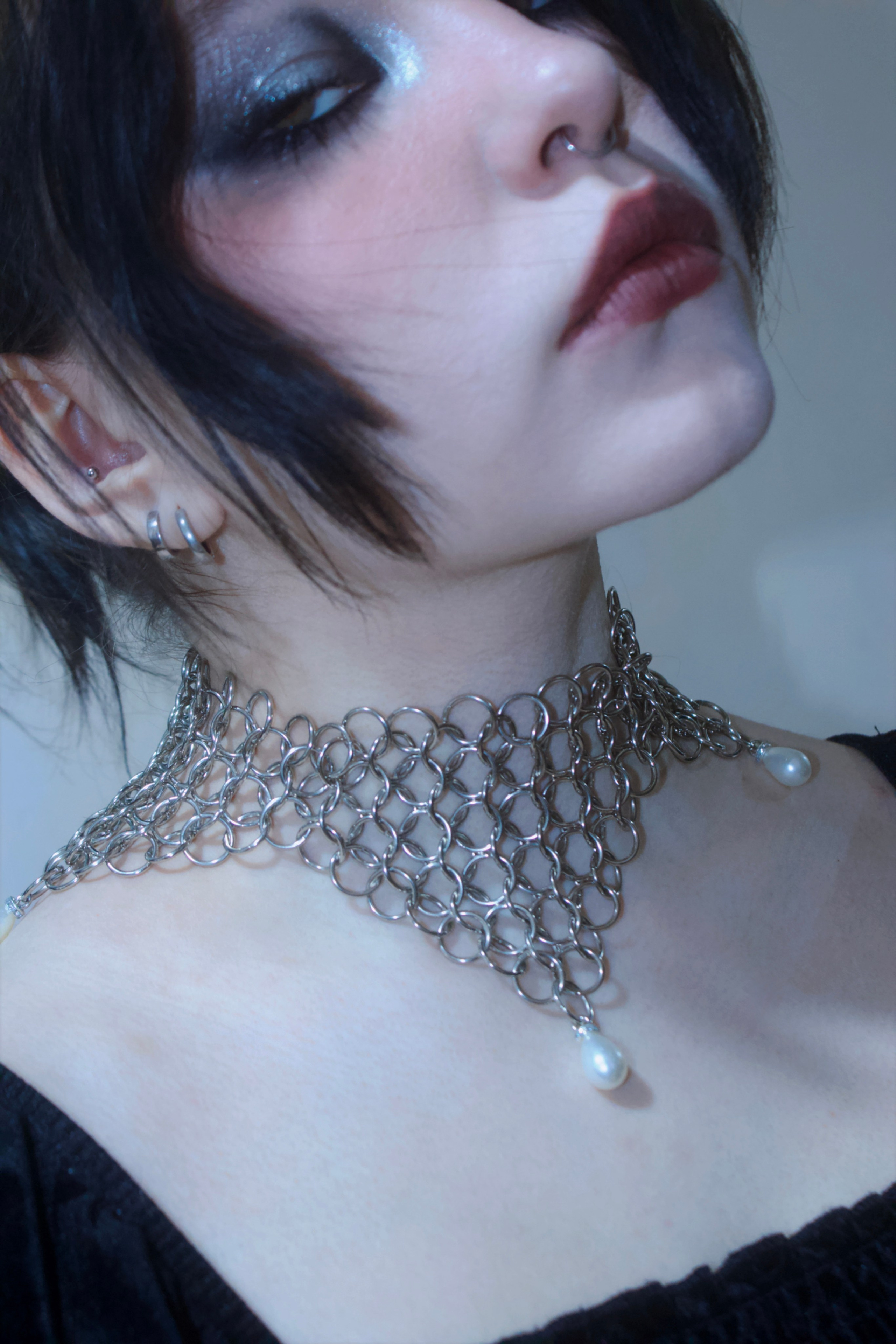 Чокеры из кольчуги. Украшения из кольчуги в Москве Соня Спросонья