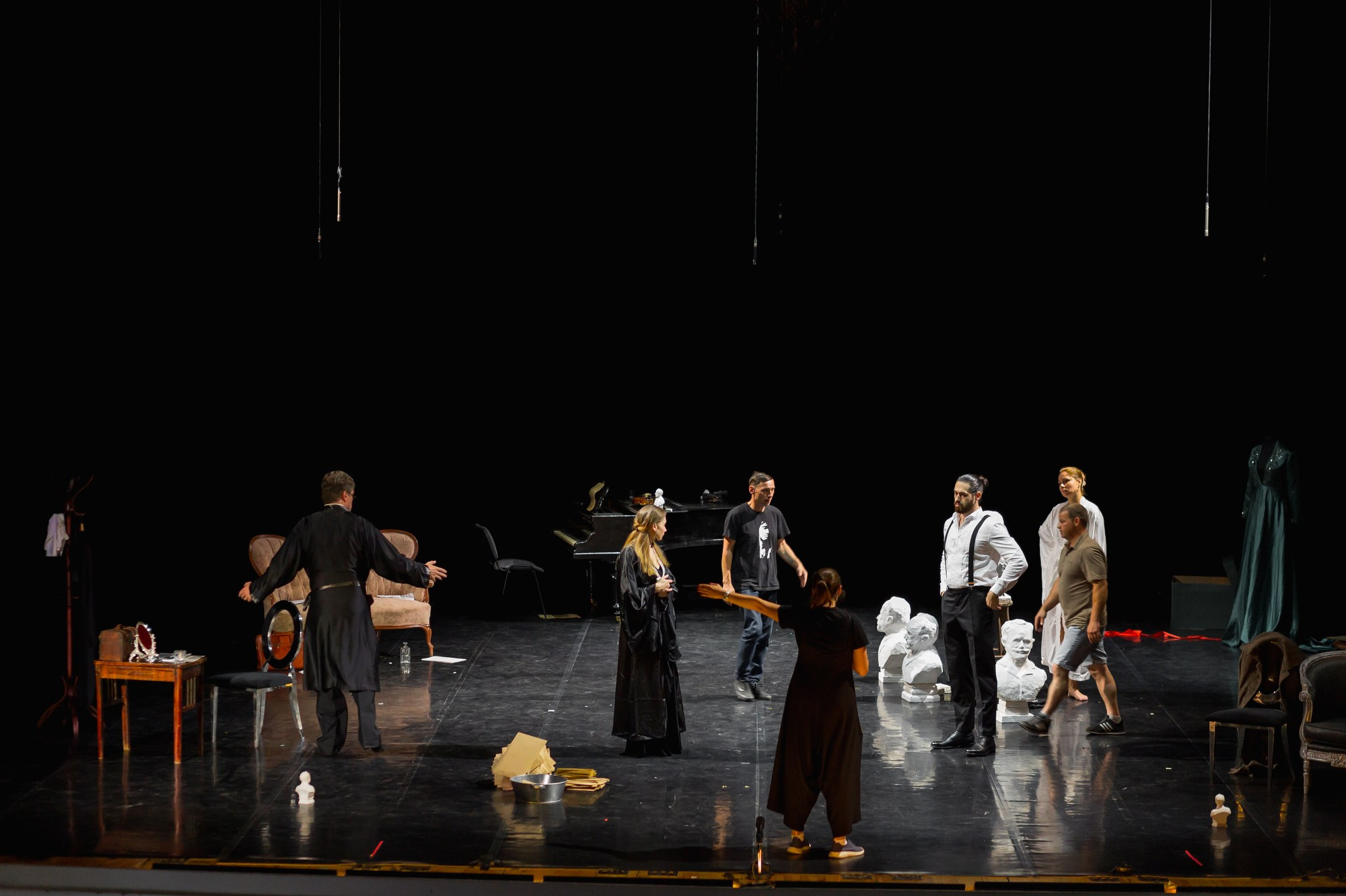 Спектакль Приглушенные голоса в Театре Эрмитажа (+репетиция). Семейный и портретный фотограф в Санкт-Петербурге Андрей Воробьев