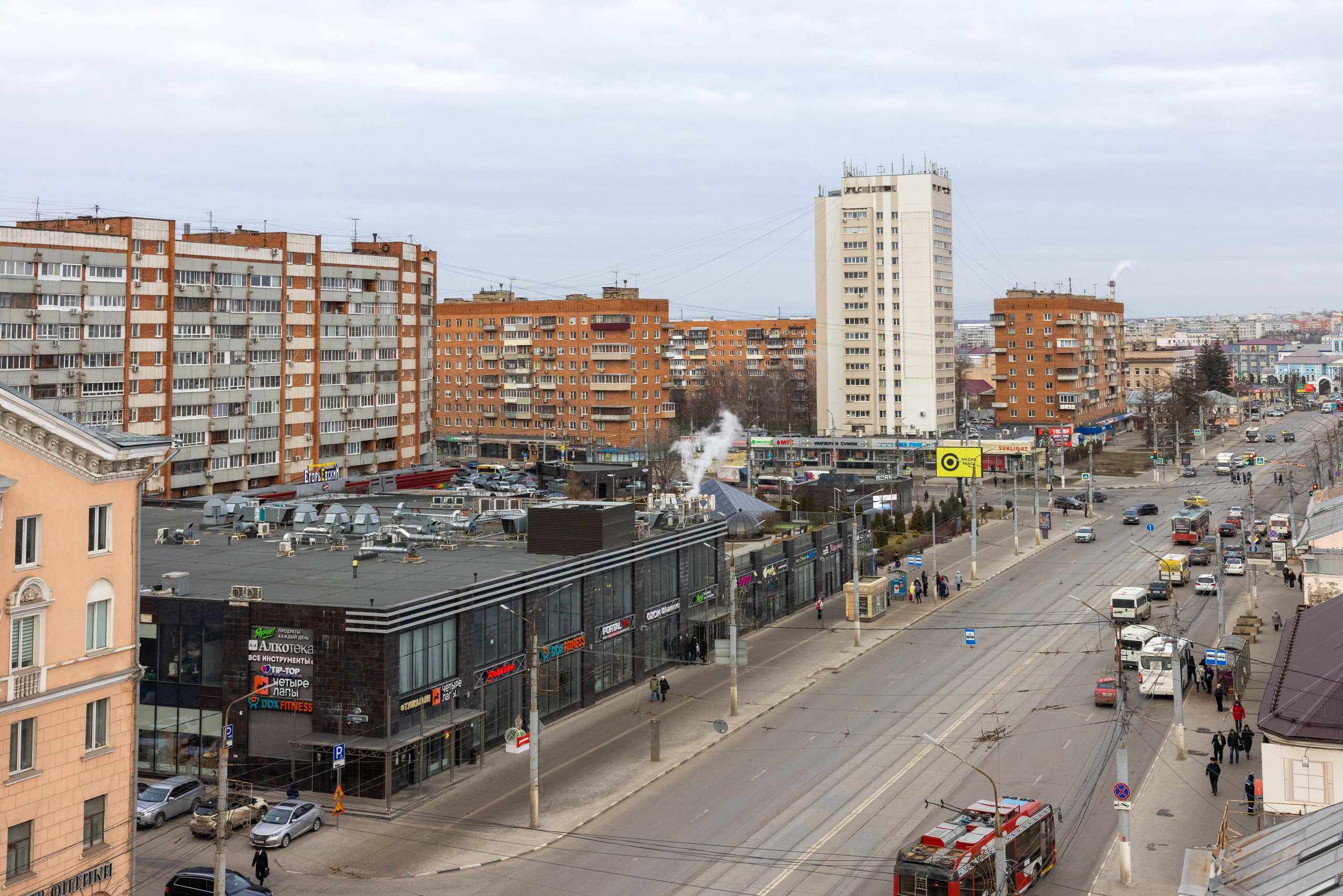 Виды на центр Тулы из СК Рояль. Фотограф в Туле Крупский АнДРей. Фотостудия «КАДР71» в Туле