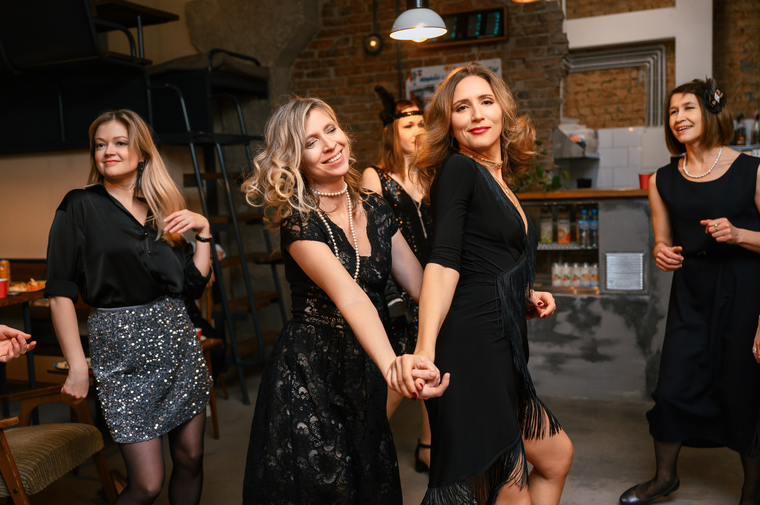 Корпоратив школы танцев в стиле «Мафия». Wedding and family photographer USA