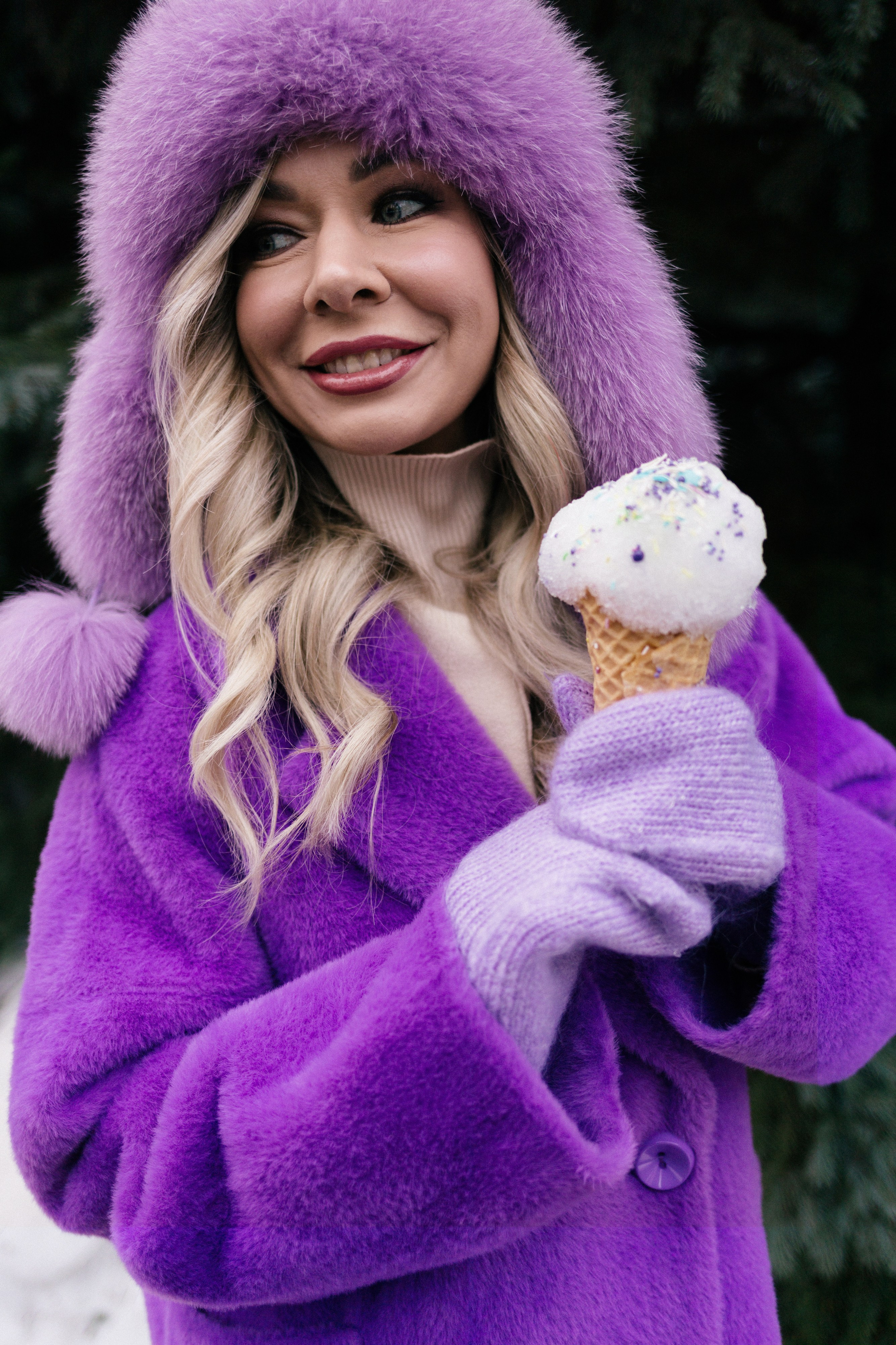 Зимняя сказка для Анны. Фотограф Елена Кириллова