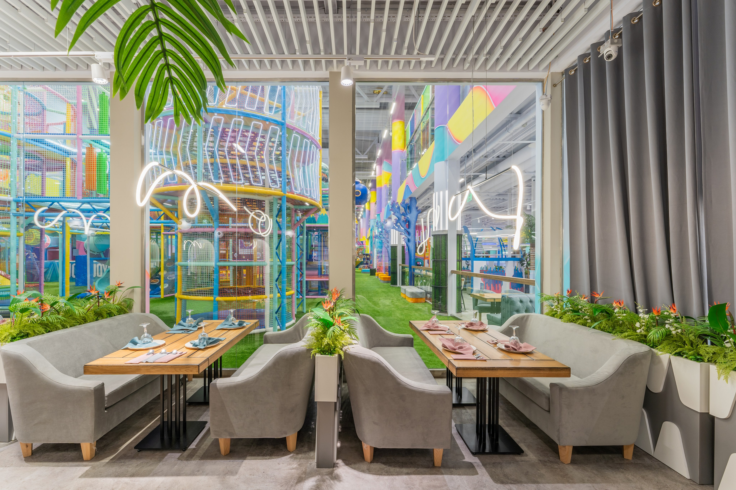 Парк развлечений Joki Joya Лефортово. Интерьерный фотограф Александра Солдатова