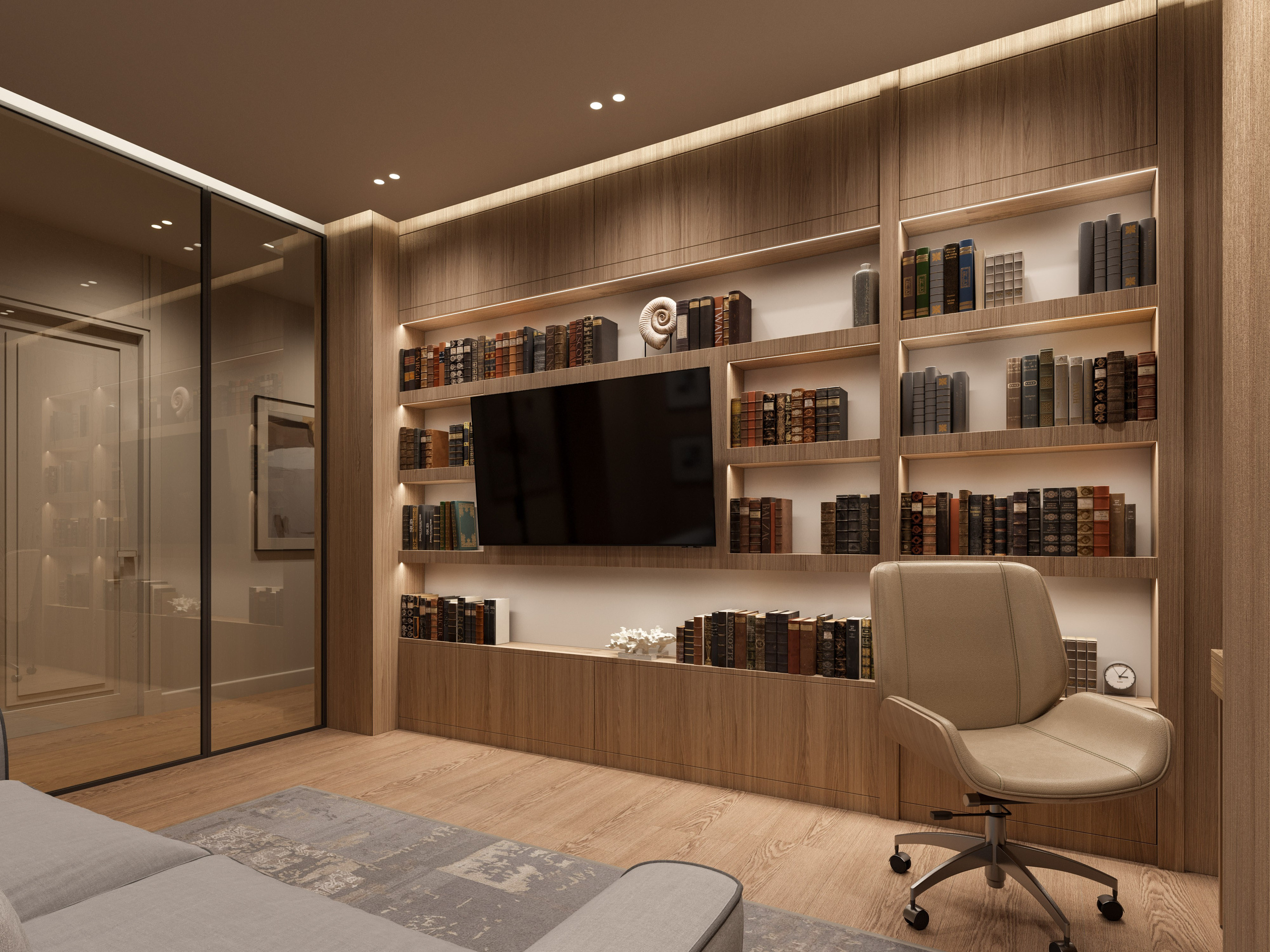 Современная Классика в Интерьере: 3D Визуализации Квартиры с Лепниной и Молдингами. Визуализатор интерьера в Москве | Брагин Кирилл