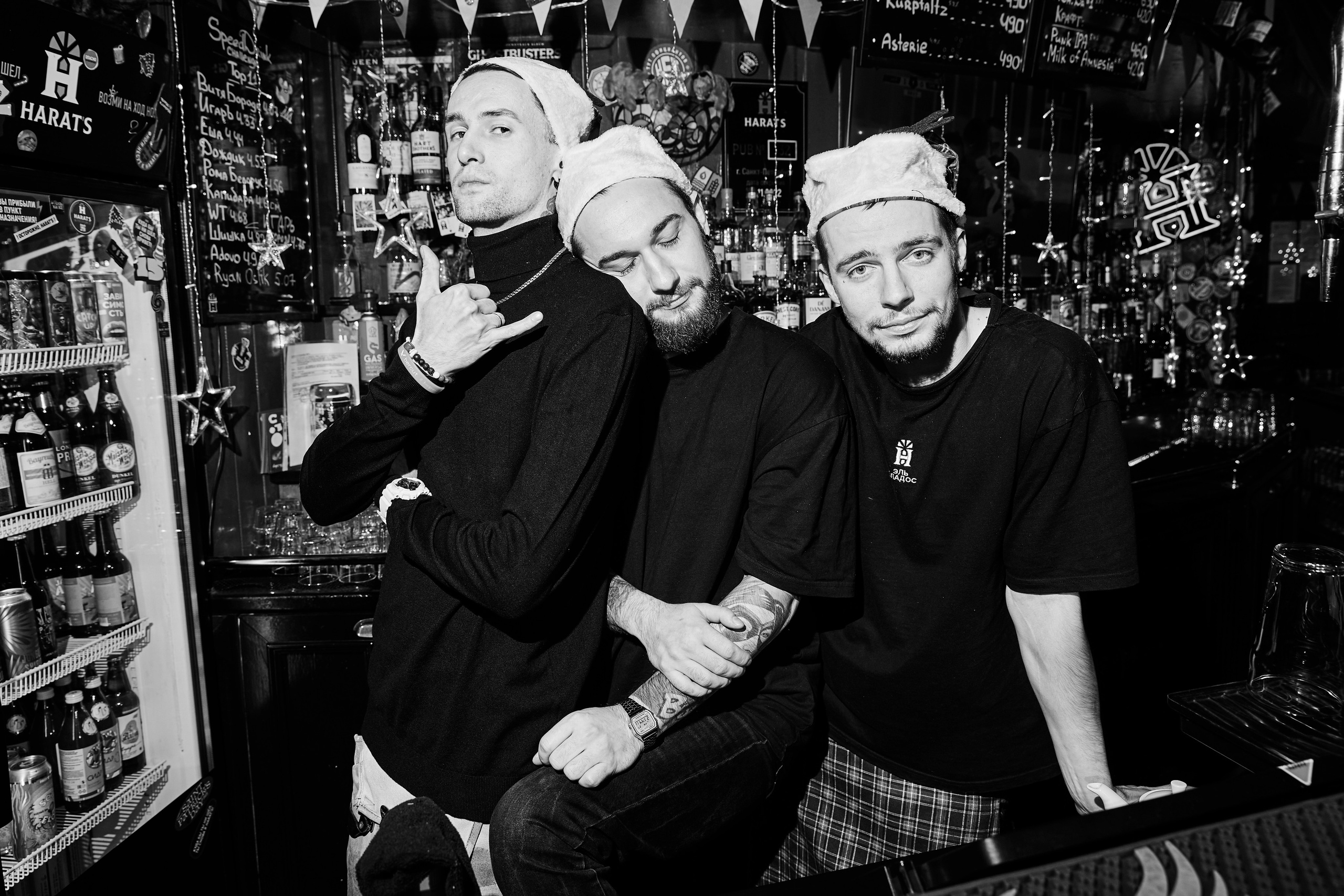 Новогодние выходные в Harat’s pub. Фотограф Александра Иванова